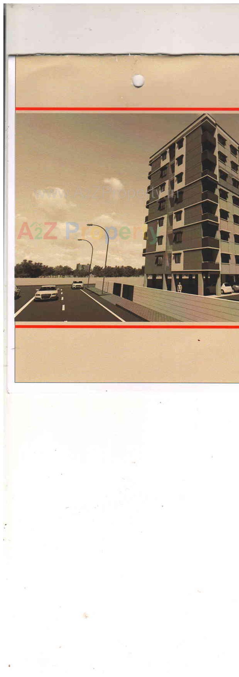 3D Elevation of real estate project Nirav Avenue (tower   B) located at Karamsad, Anand, Gujarat