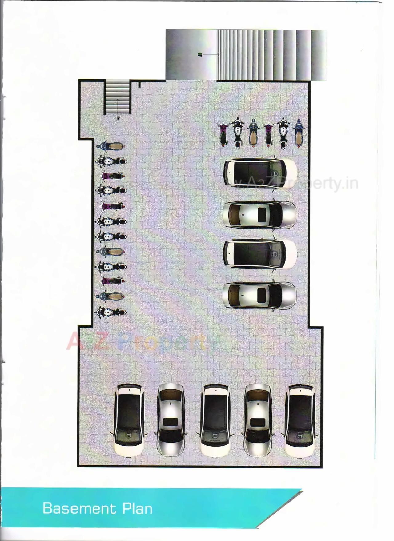 Layout of real estate project Om Arcade located at Anand, Anand, Gujarat