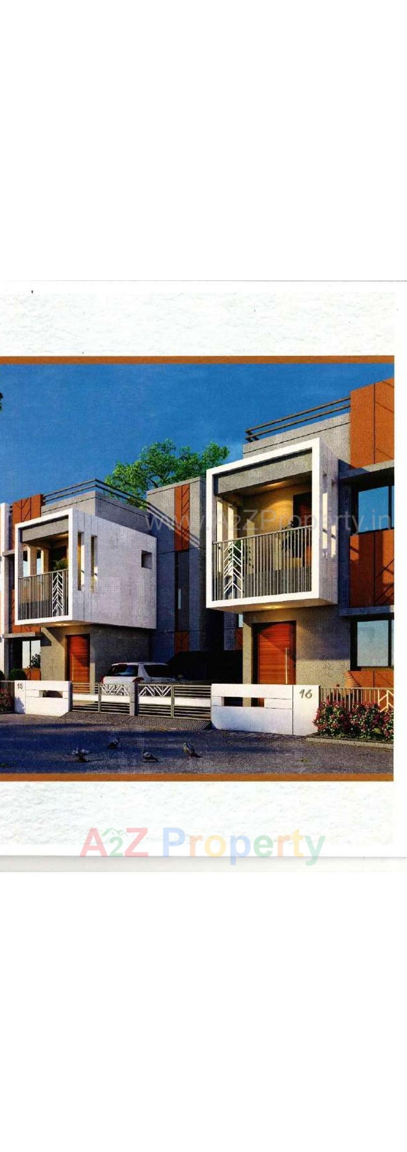 3D Elevation of real estate project Om Residency located at Anand, Anand, Gujarat