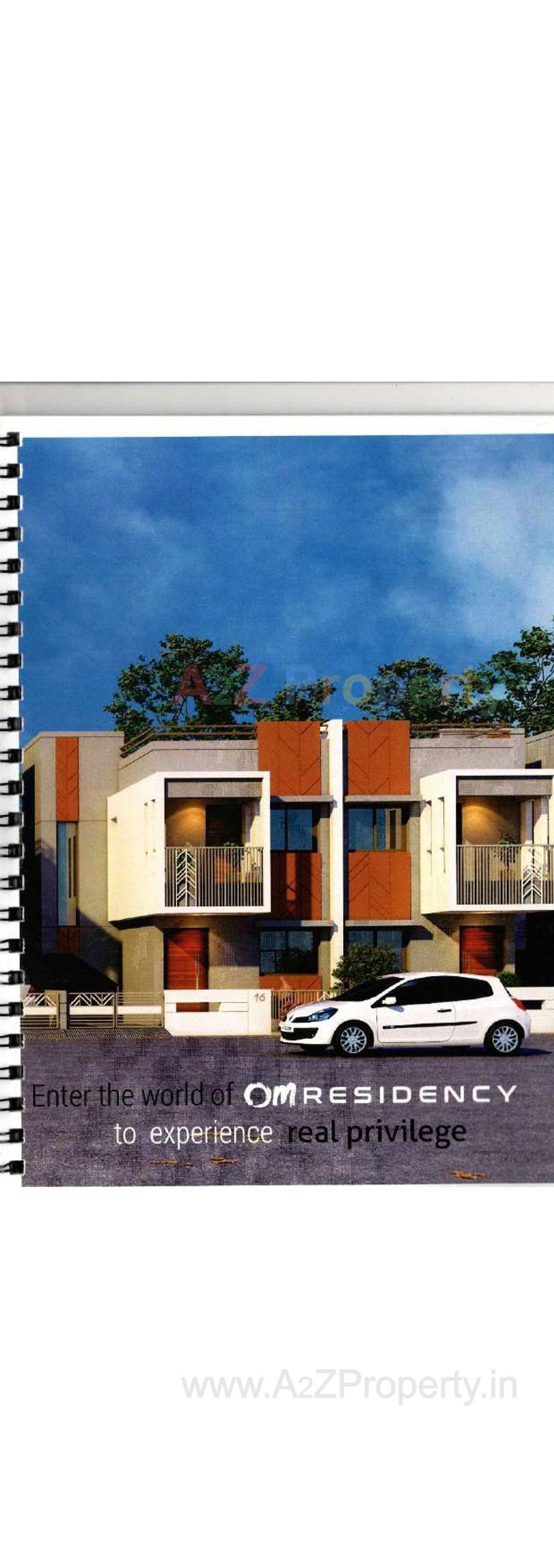 3D Elevation of real estate project Om Residency located at Anand, Anand, Gujarat