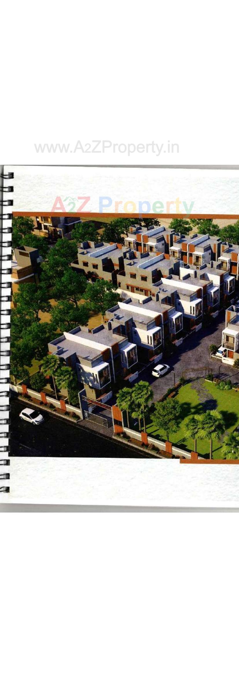 3D Elevation of real estate project Om Residency located at Anand, Anand, Gujarat