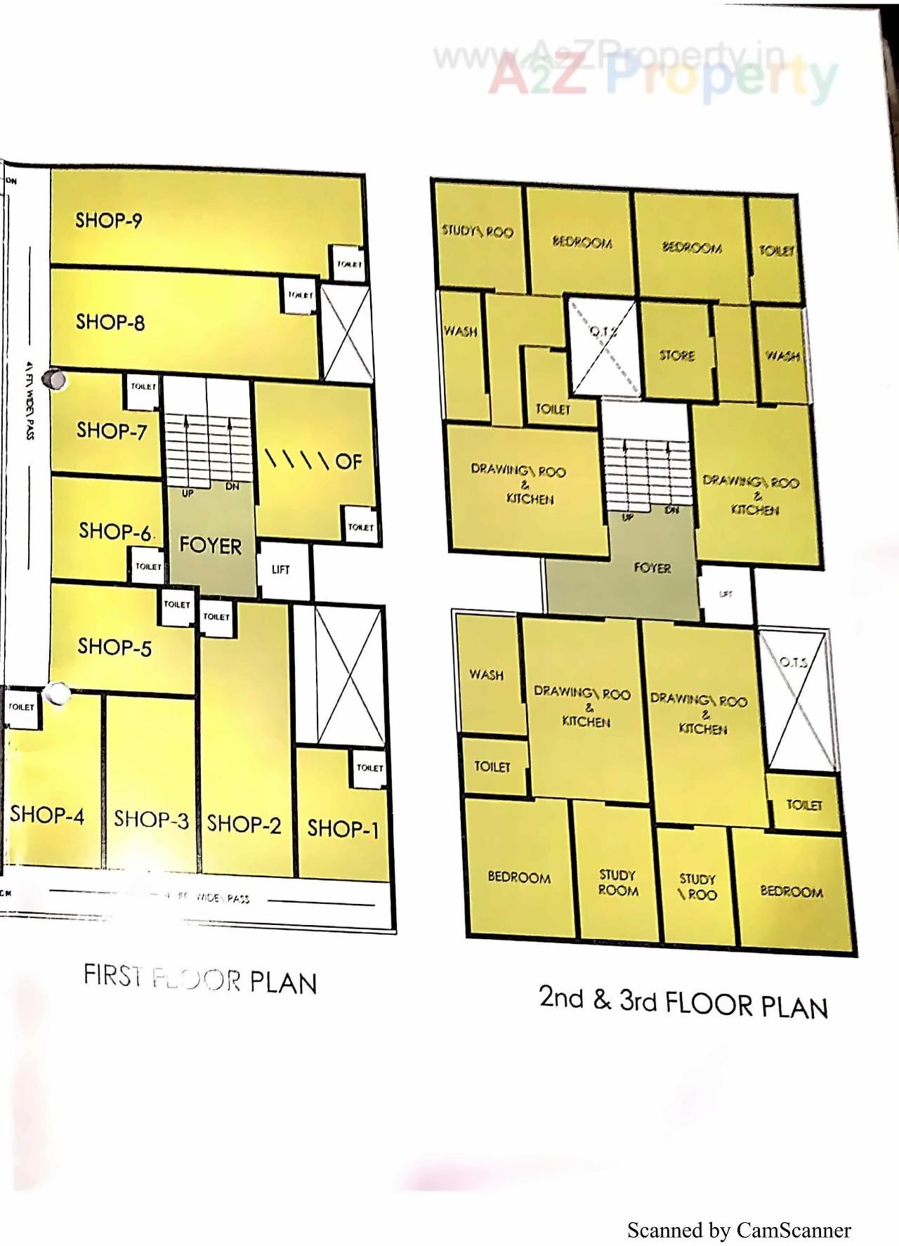 Layout of real estate project Pramukh Pujan Complex located at Anand, Anand, Gujarat