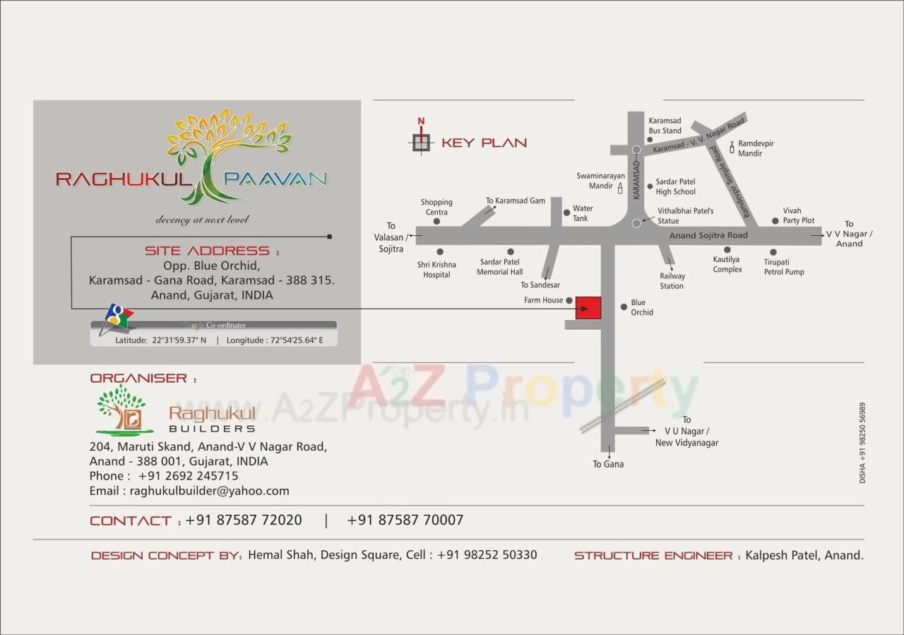  of real estate project Raghukul Paavan located at Karamsad, Anand, Gujarat