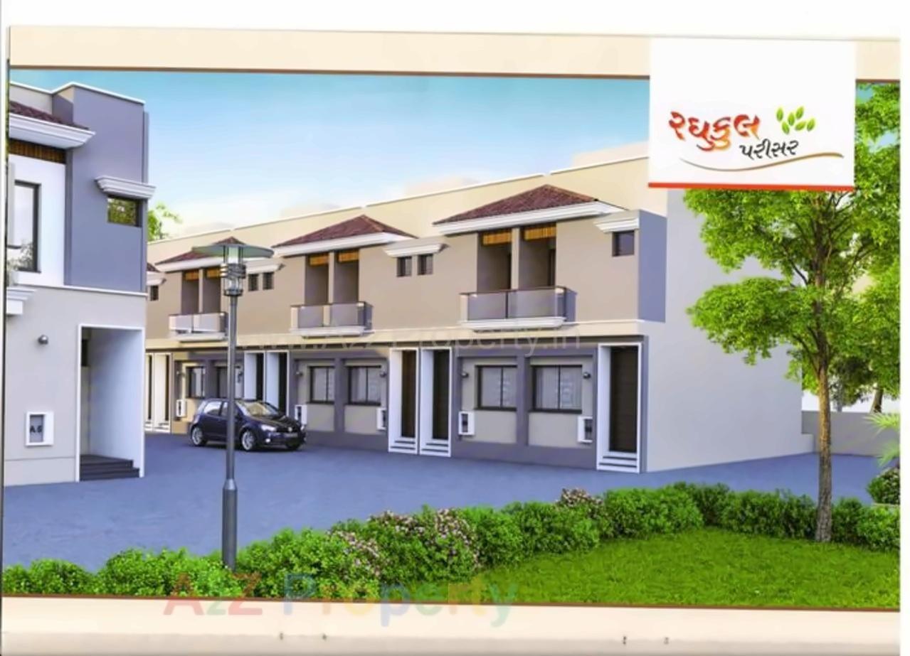 3D Elevation of real estate project Raghukul Parisar located at Karamsad, Anand, Gujarat