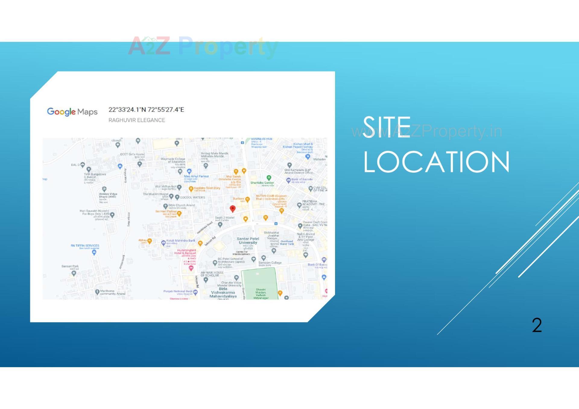  of real estate project Raghuvir Elegance located at V-v--nagar, Anand, Gujarat