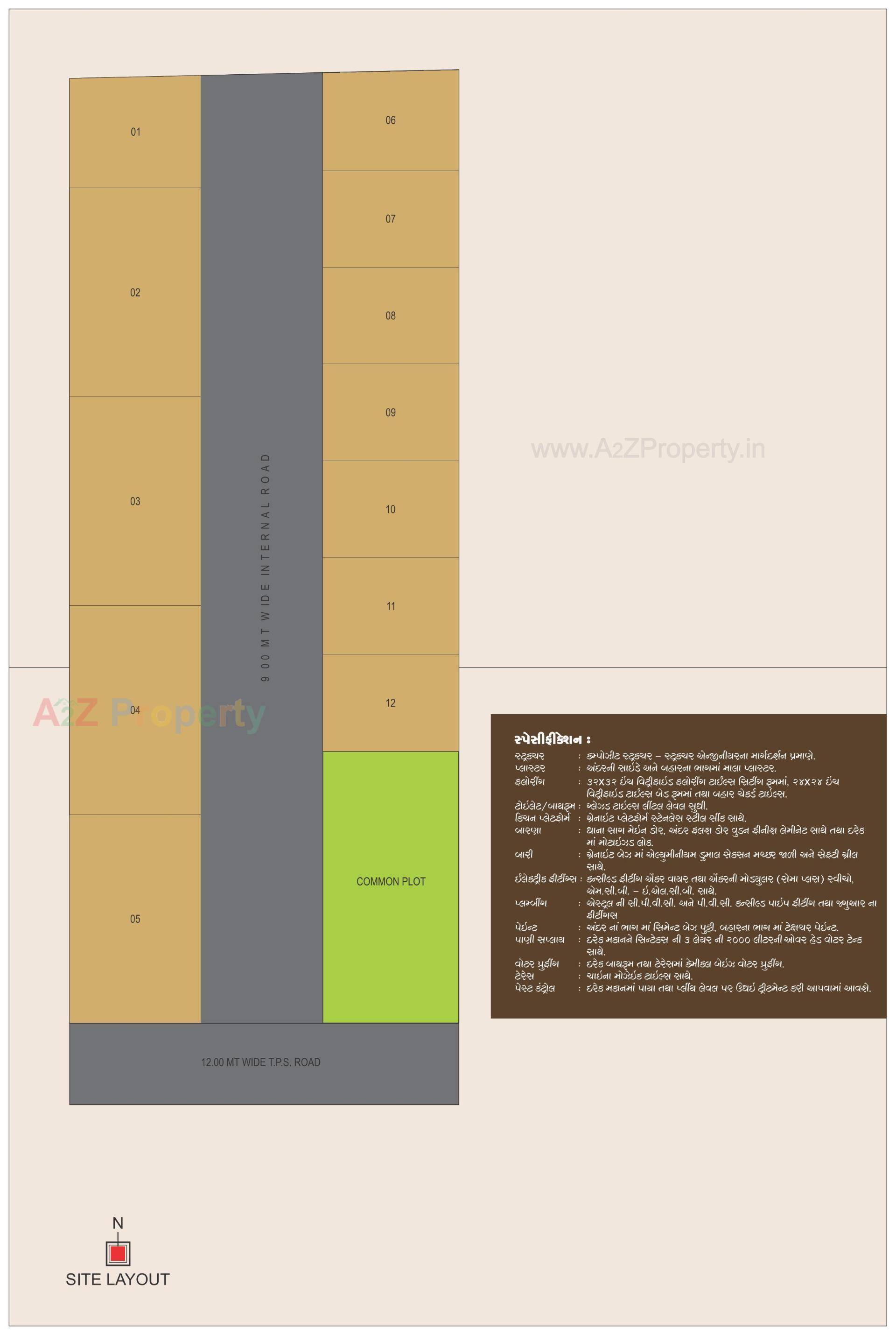  of real estate project Raj Ganga Florence located at Karamsad, Anand, Gujarat