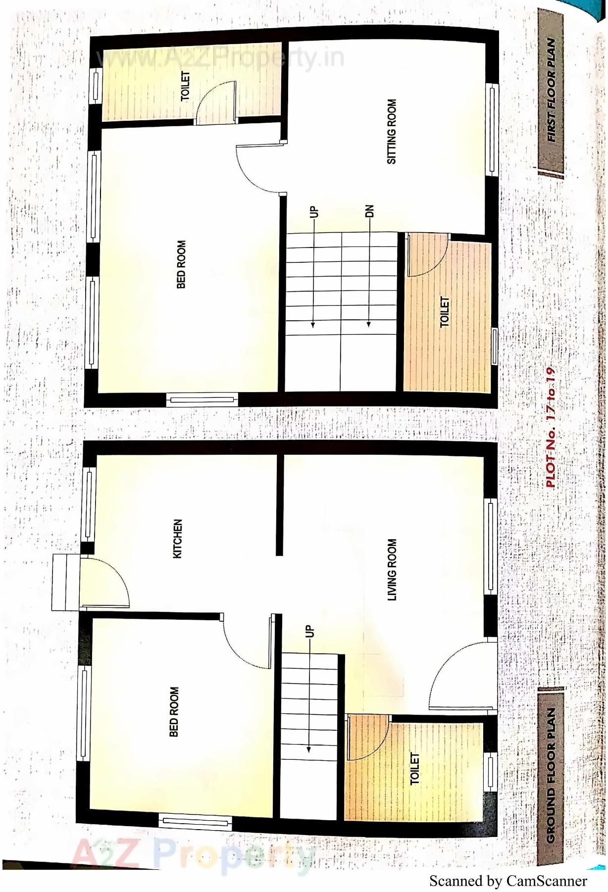 Layout of real estate project Ramaniy Bhoomi located at Karamsad, Anand, Gujarat