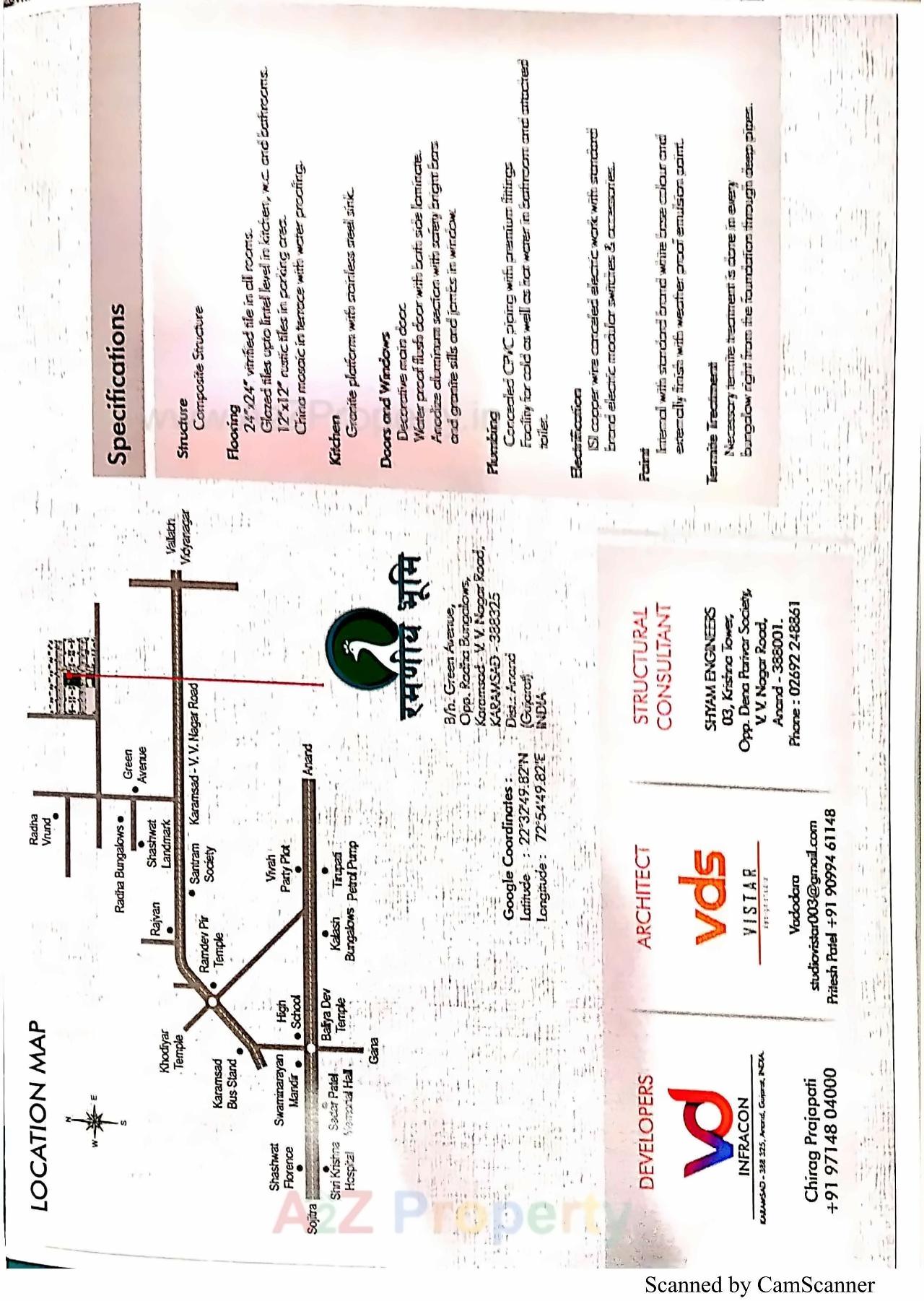  of real estate project Ramaniy Bhoomi located at Karamsad, Anand, Gujarat
