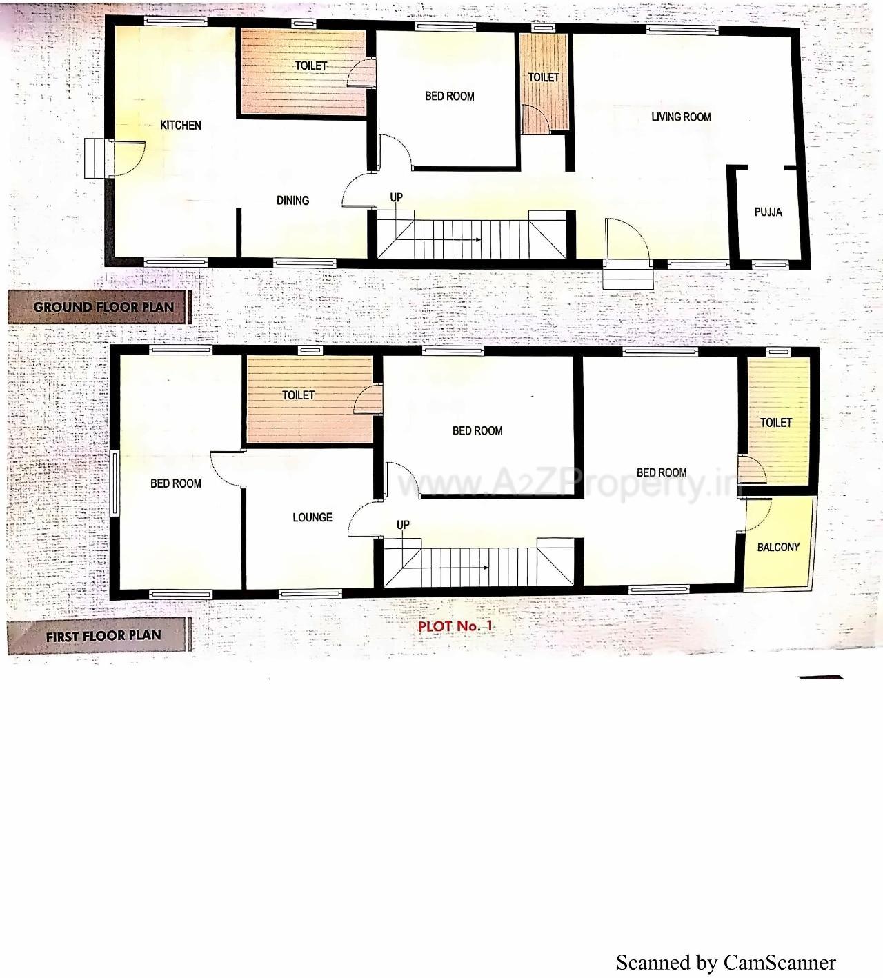 Layout of real estate project Ramaniy Bhoomi located at Karamsad, Anand, Gujarat