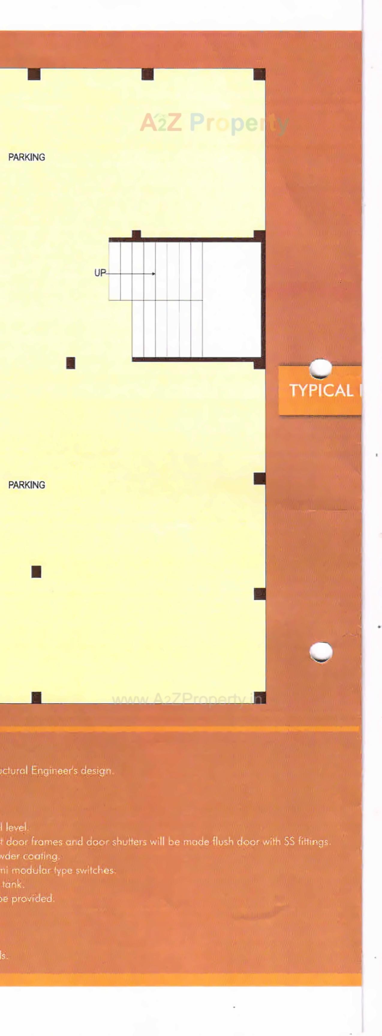 Layout of real estate project Rudra Ansh located at Anand, Anand, Gujarat