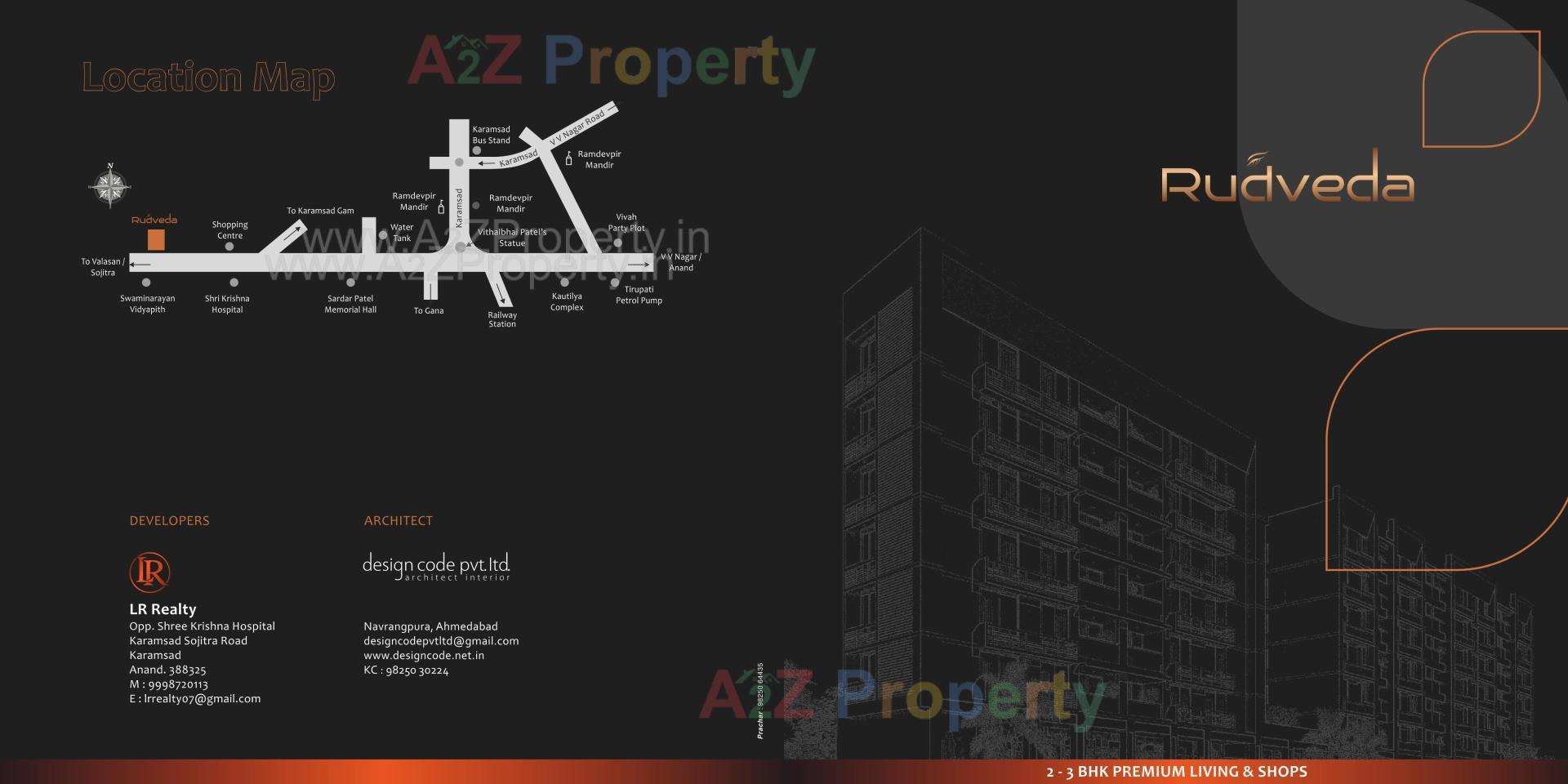  of real estate project Rudveda located at Karamsad, Anand, Gujarat