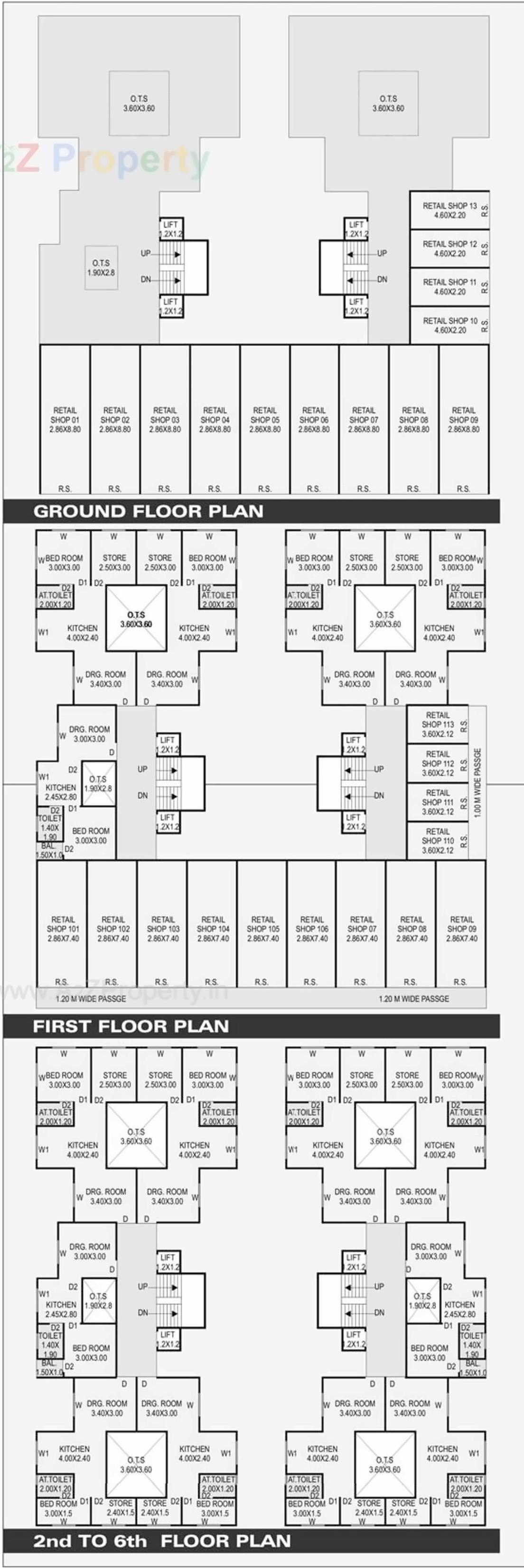Layout of real estate project Sahajanad Elegance located at Karamsad, Anand, Gujarat