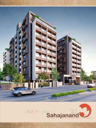 Elevation of real estate project Sahajanand located at Karamsad, Anand, Gujarat