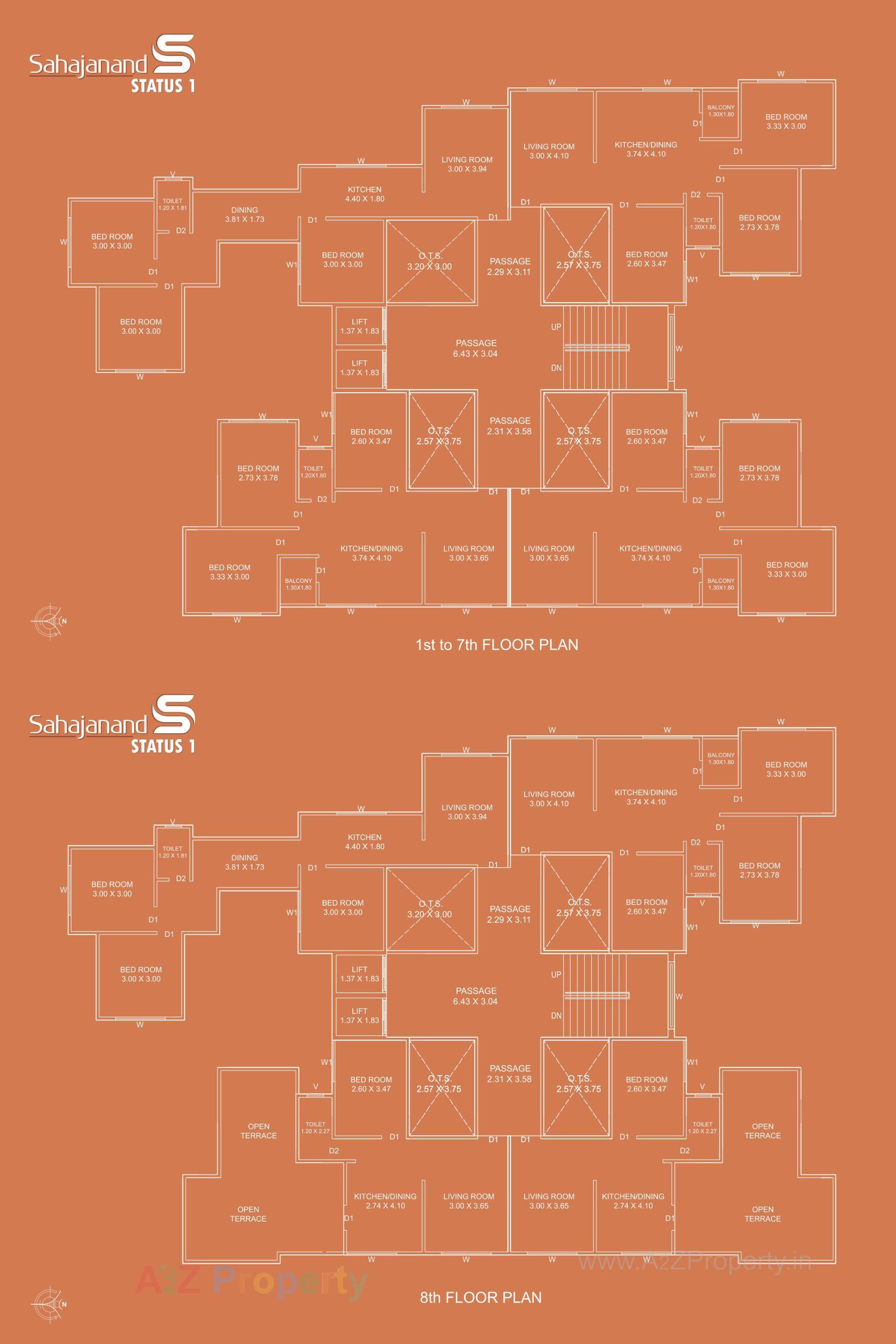  of real estate project Sahajanand Status located at Karamsad, Anand, Gujarat