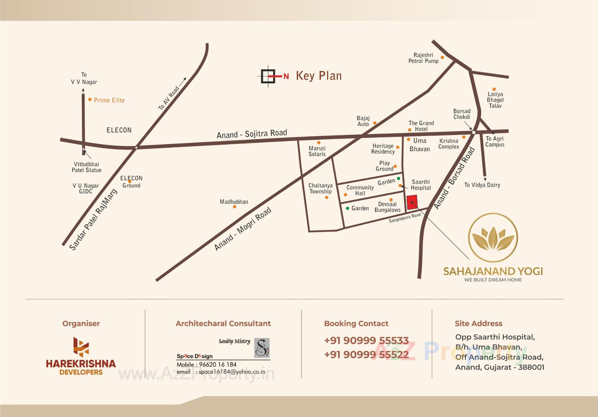 Sahajanand Yogi at Anand, Anand