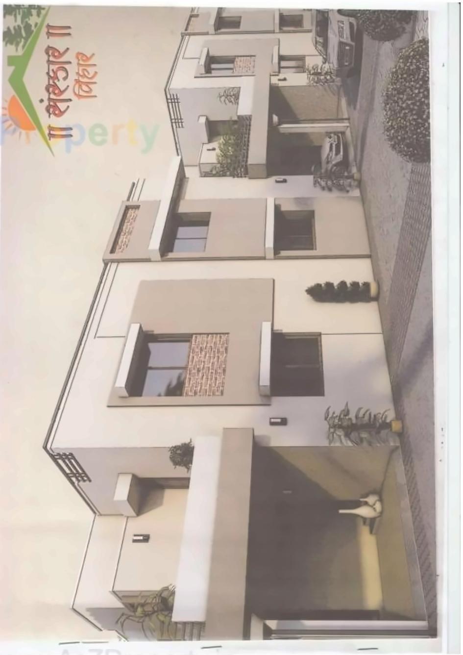 Layout of real estate project Sanskar Vihar located at Anand, Anand, Gujarat