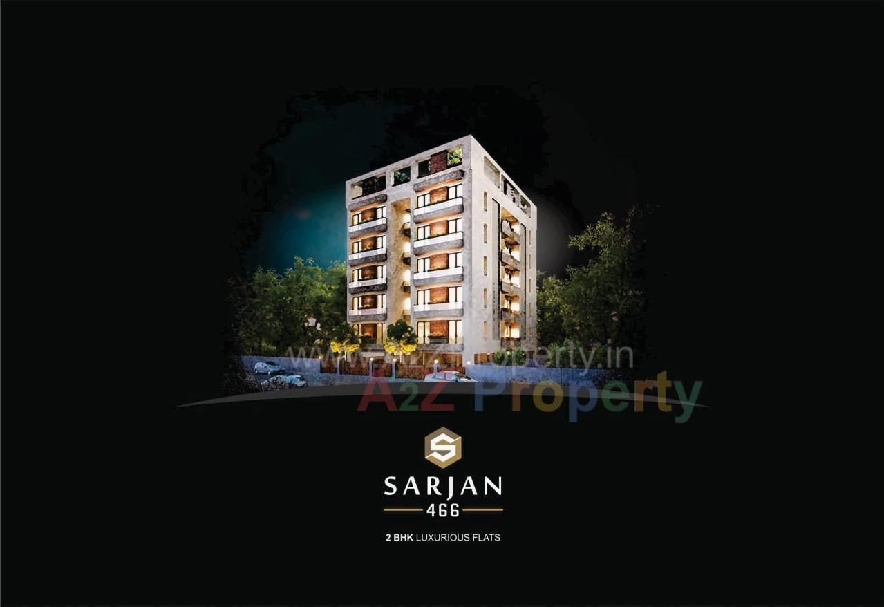 3D Elevation of real estate project Sarjan 4 located at Vallabh-vidhyanagar, Anand, Gujarat