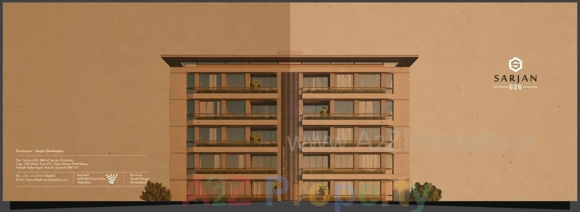 3D Elevation of real estate project Sarjan located at Vallabh-vidhyanagar, Anand, Gujarat