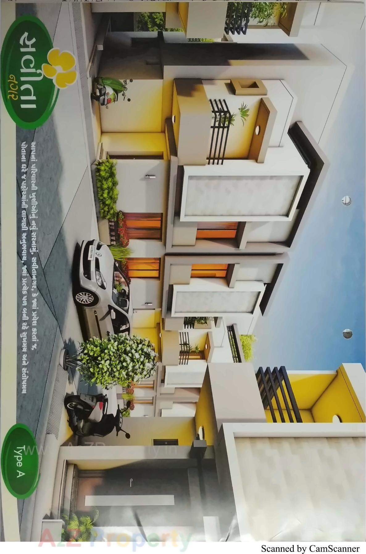3D Elevation of real estate project Savitanagar Society located at Karamsad, Anand, Gujarat