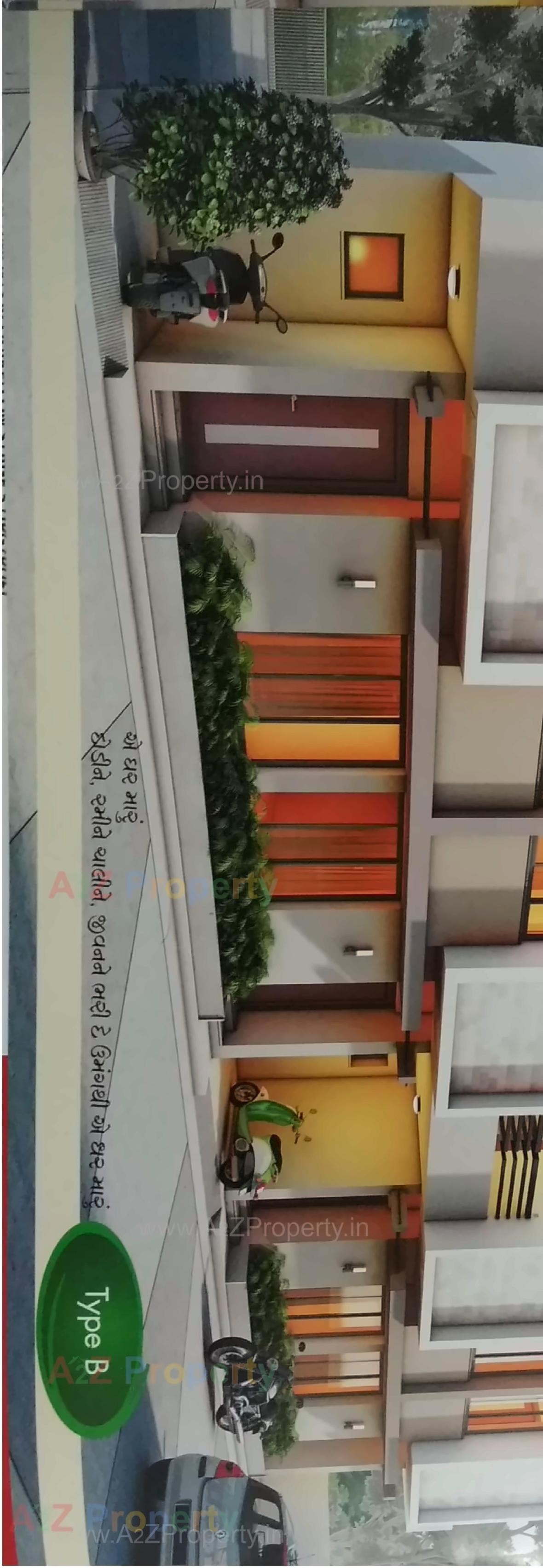 Layout of real estate project Savitanagar Society located at Karamsad, Anand, Gujarat