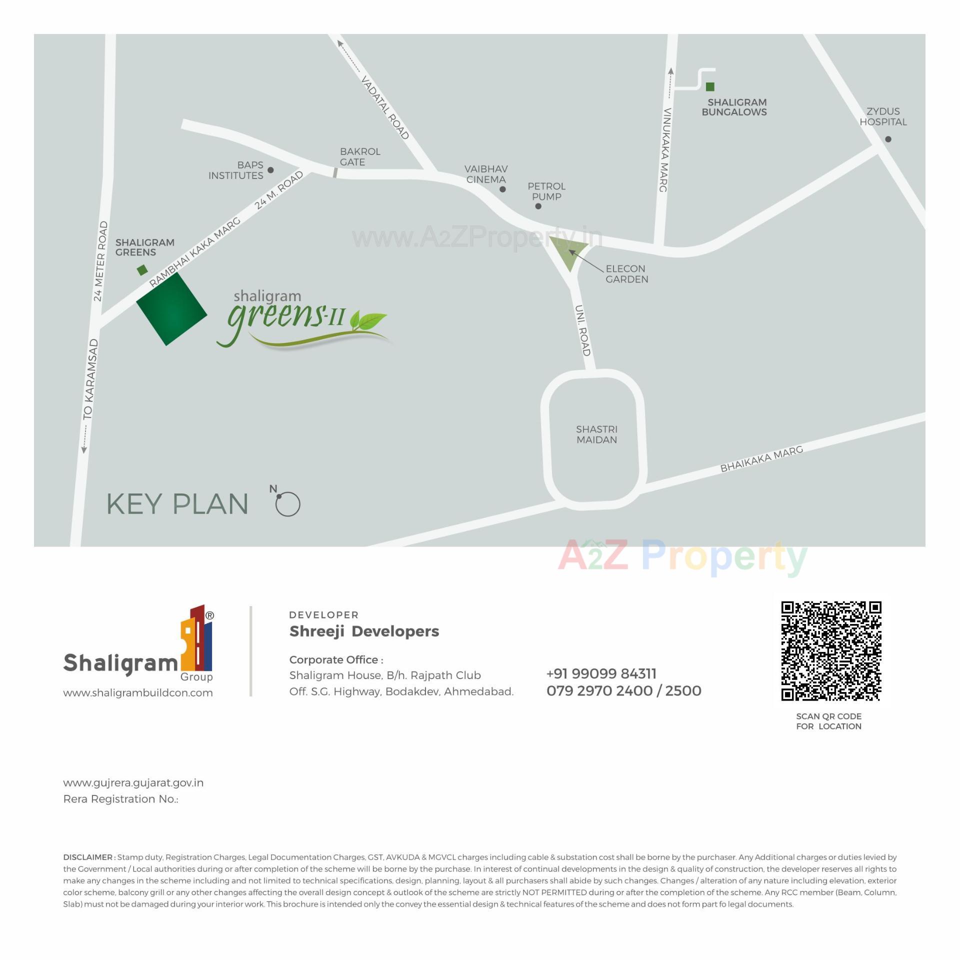  of real estate project Shaligram Greens Ii located at Bakrol, Anand, Gujarat