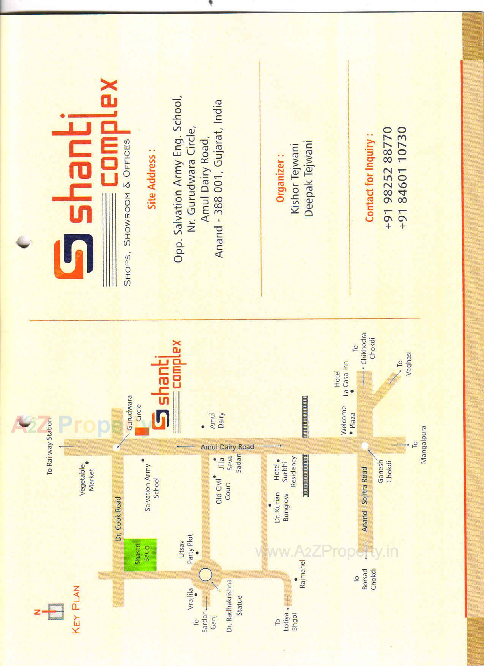  of real estate project Shanti Complex located at Anand, Anand, Gujarat