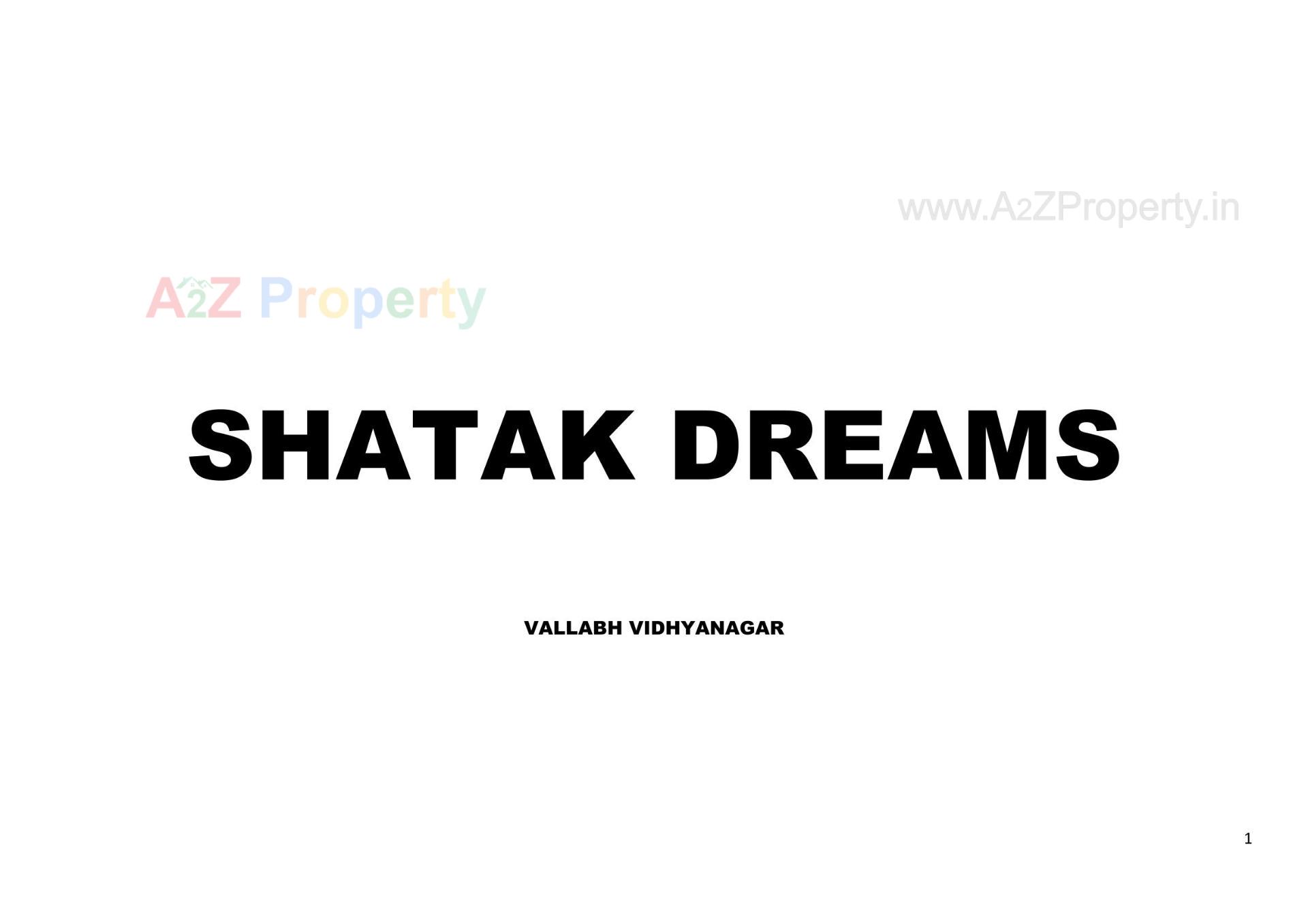  of real estate project Shatak Dreams located at Vallabh Vidhyanagar, Anand, Gujarat