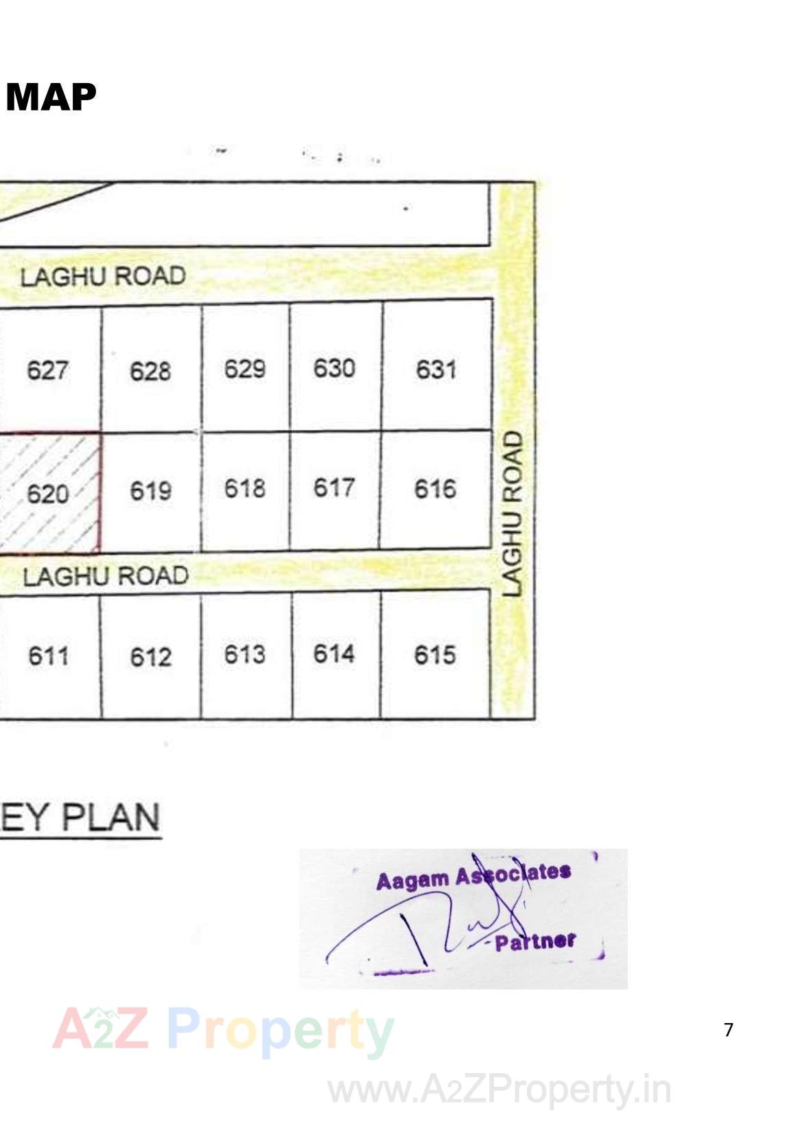 Layout of real estate project Shatak Dreams located at Vallabh Vidhyanagar, Anand, Gujarat
