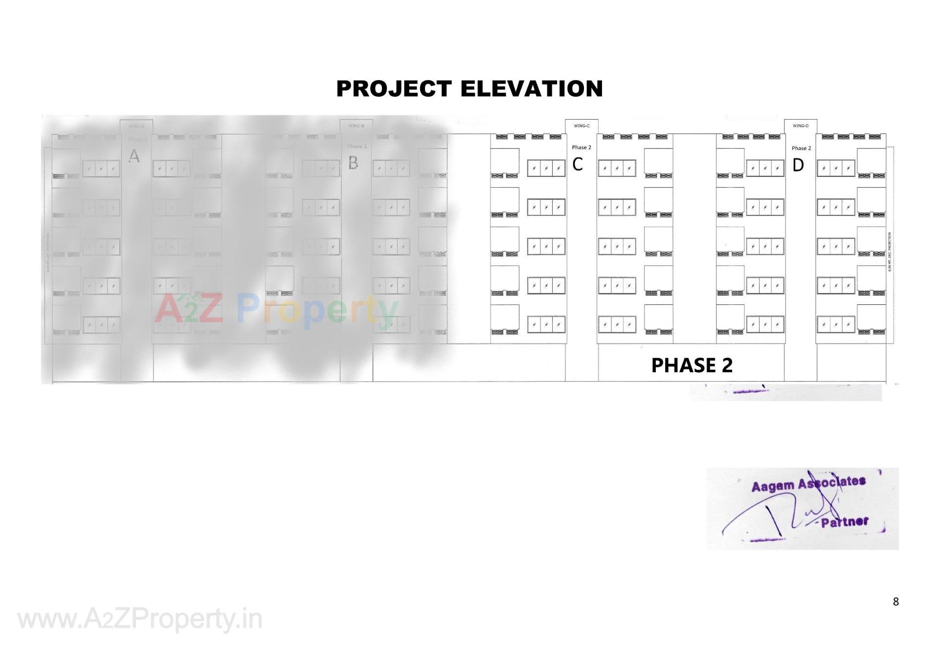 Layout of real estate project Shatak Dreams located at Vallabh Vidhyanagar, Anand, Gujarat
