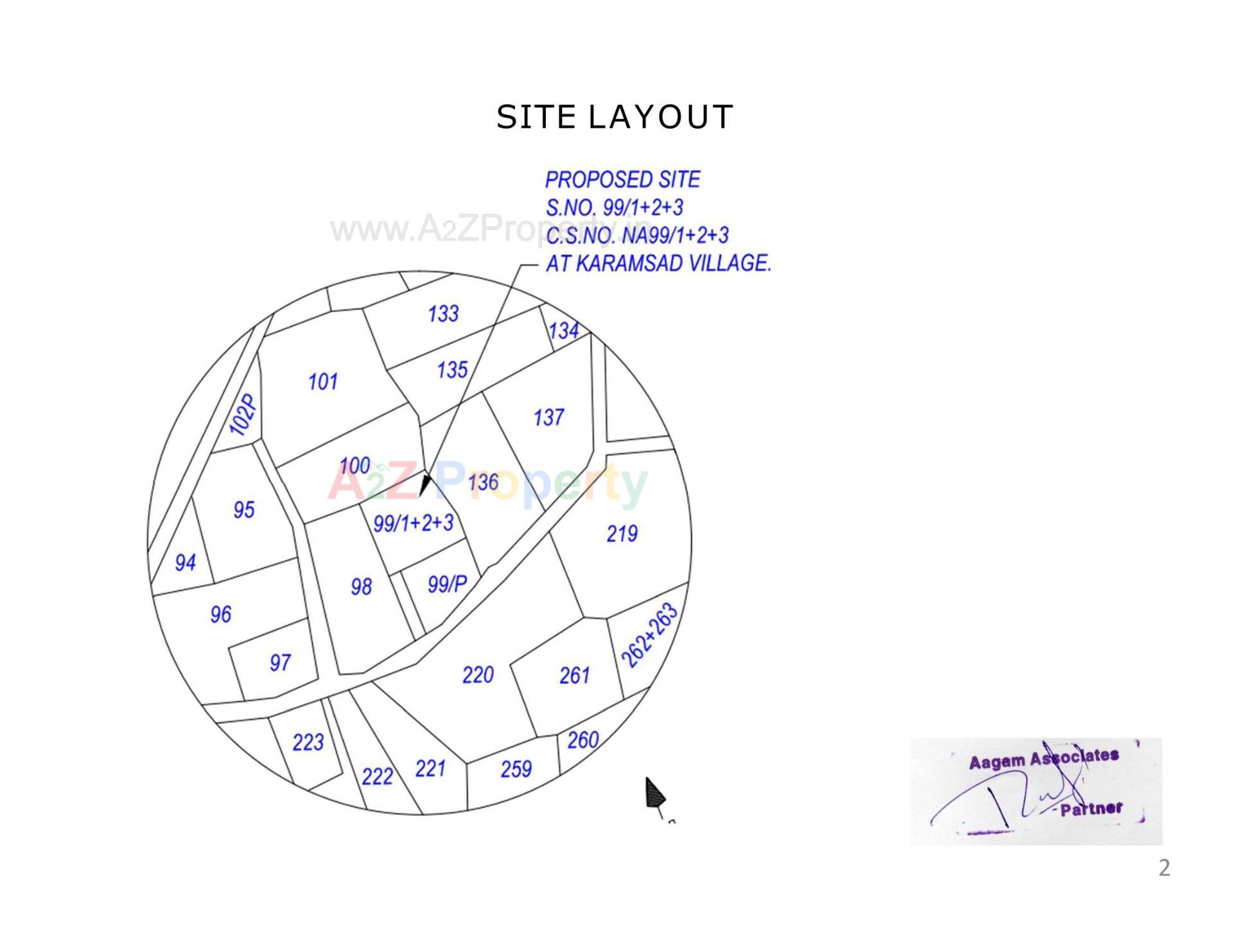  of real estate project Shatak Villa located at Karamsad, Anand, Gujarat