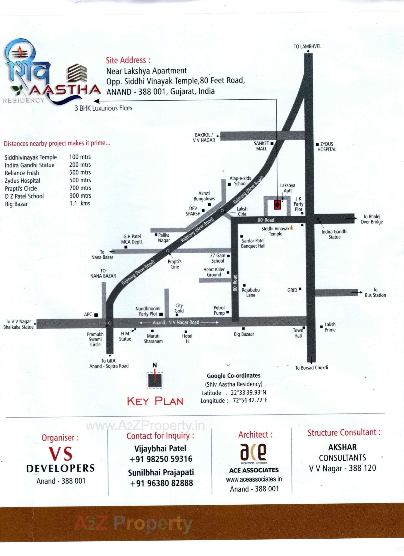  of real estate project Shiv Aastha Residency located at Anand, Anand, Gujarat