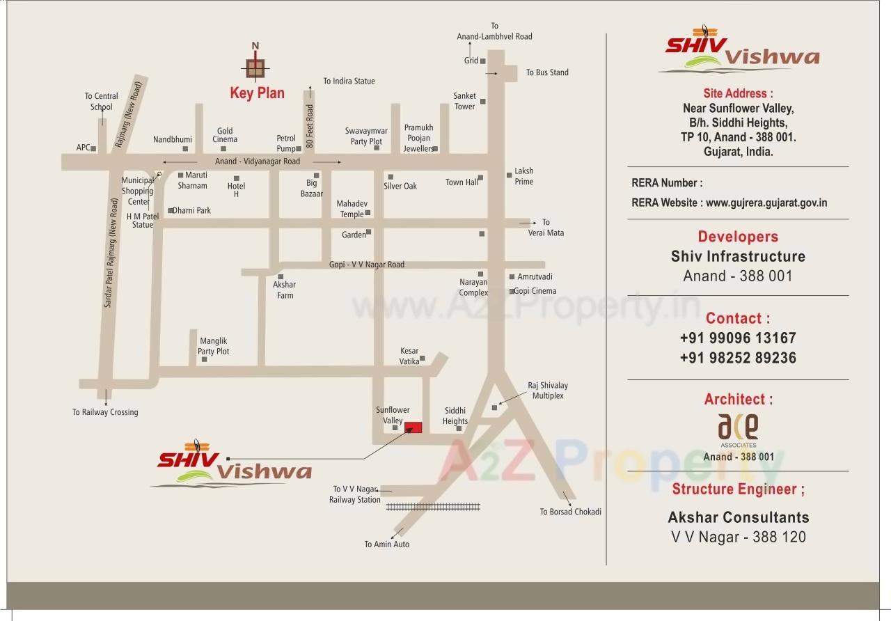  of real estate project Shiv Vishwa located at Anand, Anand, Gujarat