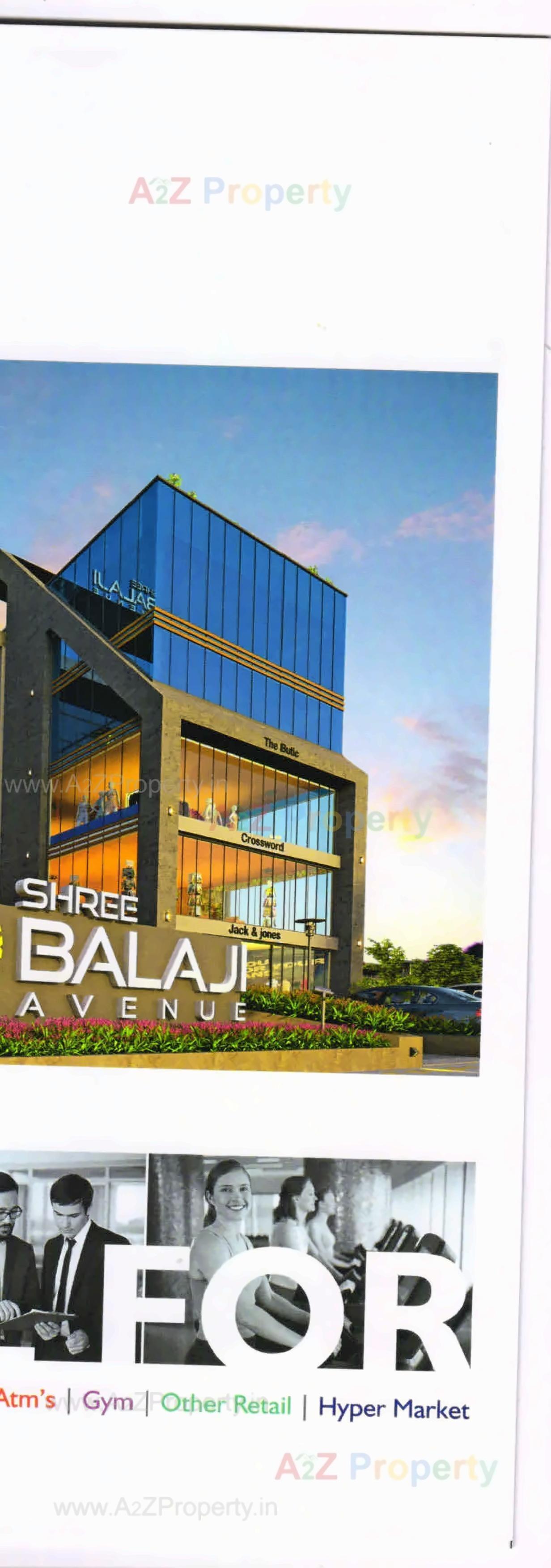 3D Elevation of real estate project Shree Balaji Avenue located at Borsad, Anand, Gujarat