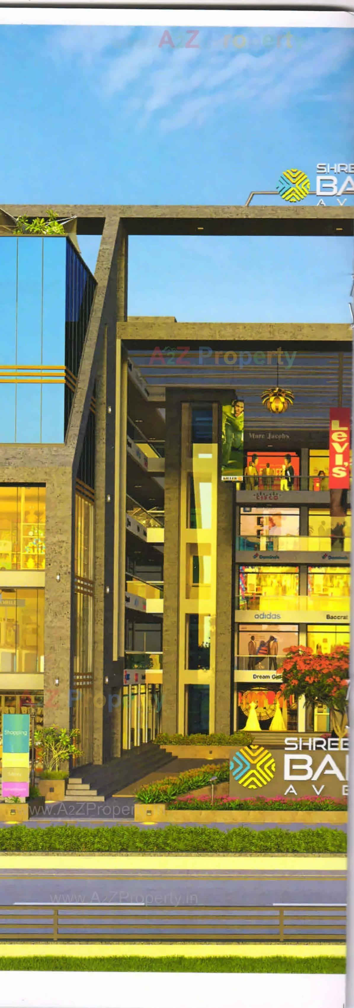 3D Elevation of real estate project Shree Balaji Avenue located at Borsad, Anand, Gujarat