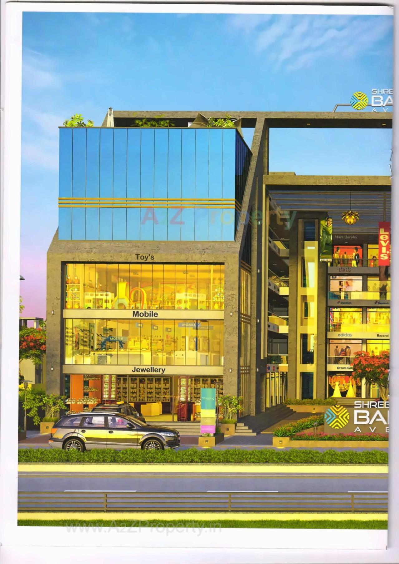 3D Elevation of real estate project Shree Balaji Avenue located at Borsad, Anand, Gujarat