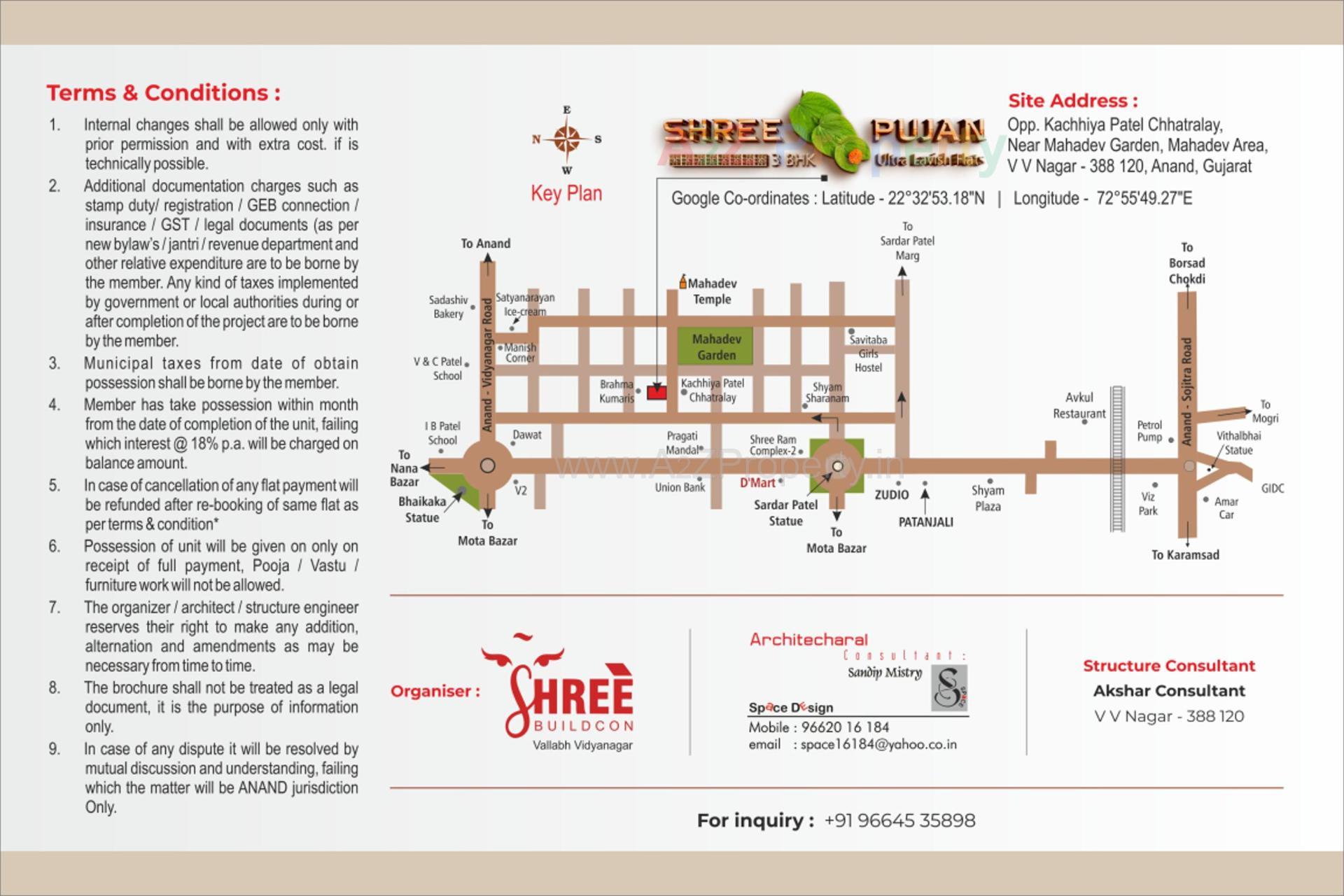  of real estate project Shree Pujan located at V-v-nagar, Anand, Gujarat