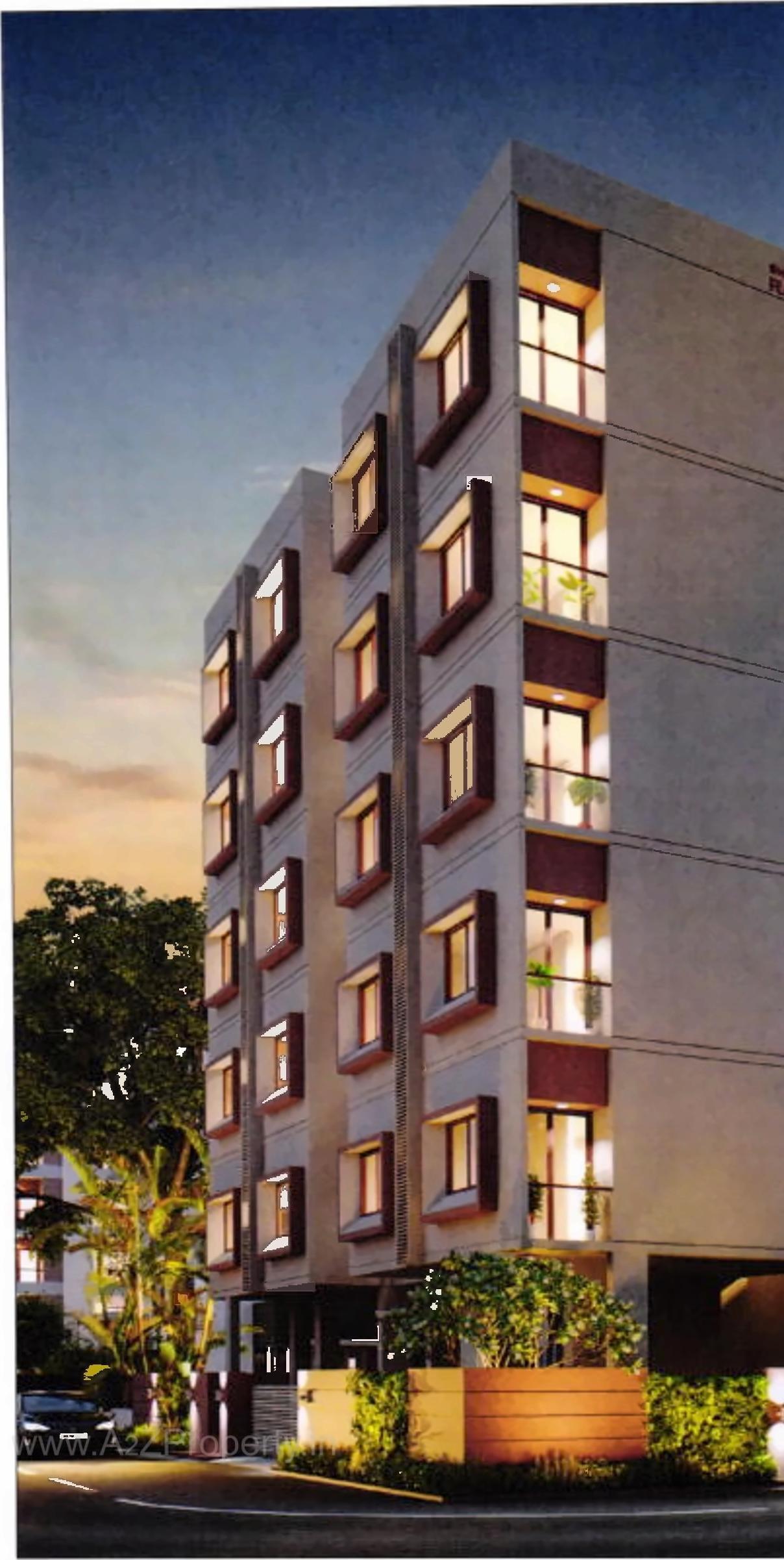 3D Elevation of real estate project Shree Ram Kirtan located at Vallabh-vidhyanagar, Anand, Gujarat