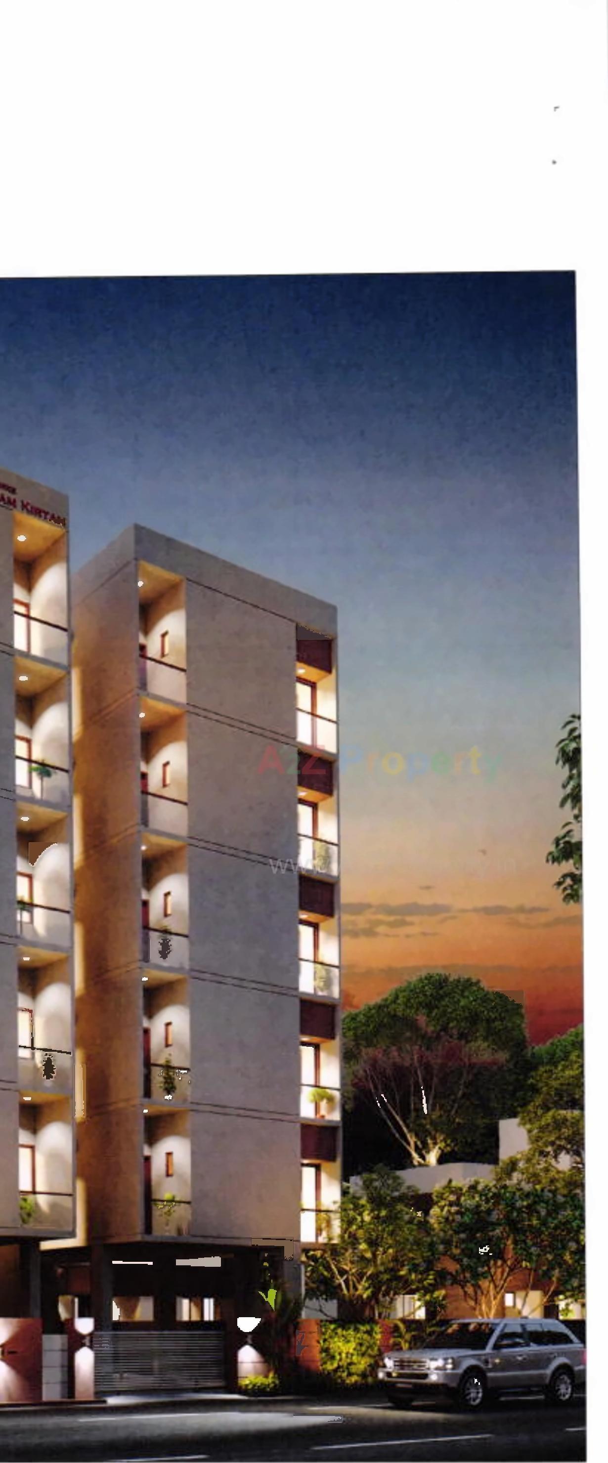 3D Elevation of real estate project Shree Ram Kirtan located at Vallabh-vidhyanagar, Anand, Gujarat