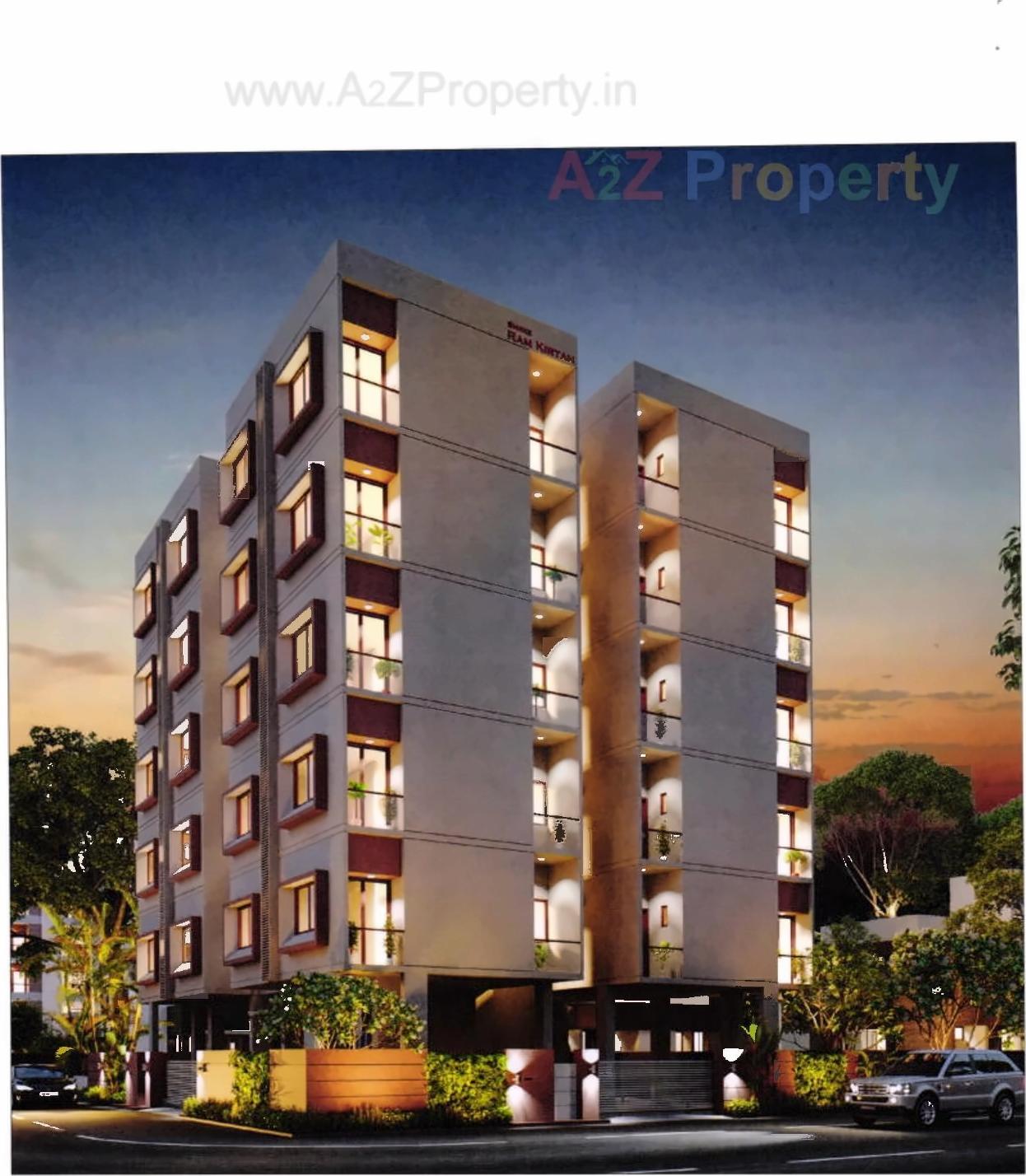 3D Elevation of real estate project Shree Ram Kirtan located at Vallabh-vidhyanagar, Anand, Gujarat