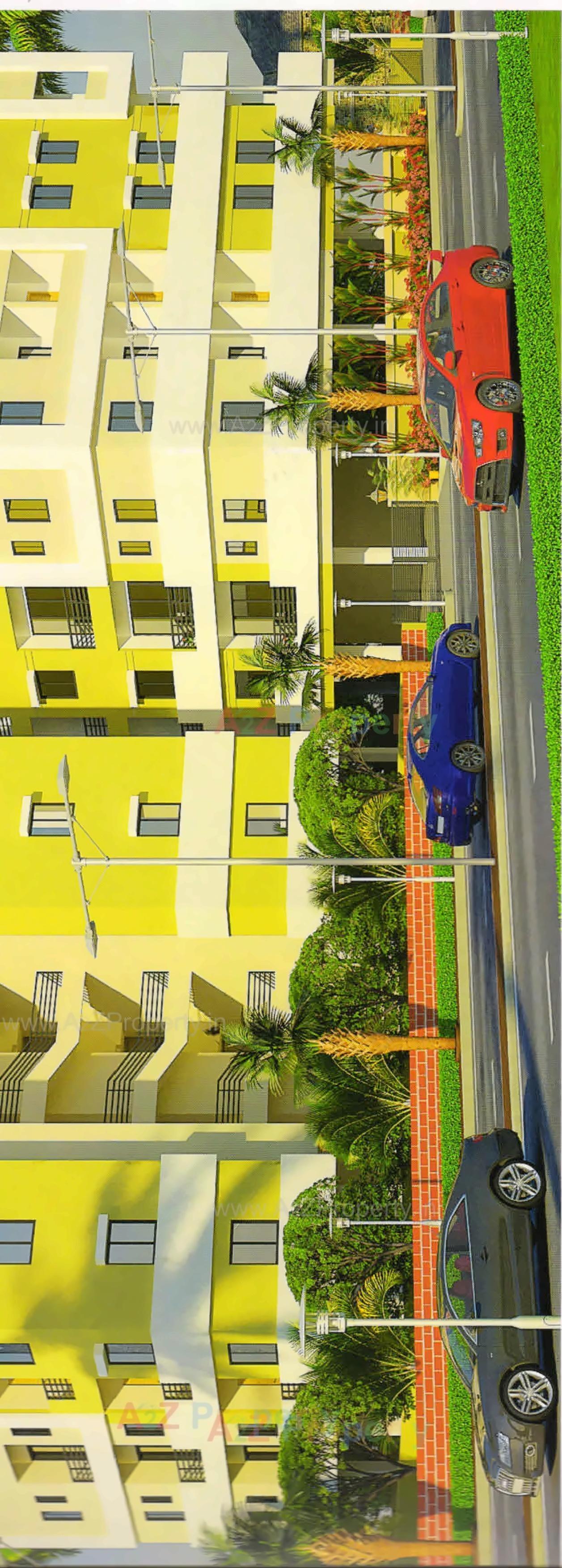 3D Elevation of real estate project Shree Yogi Pujan located at Anand, Anand, Gujarat