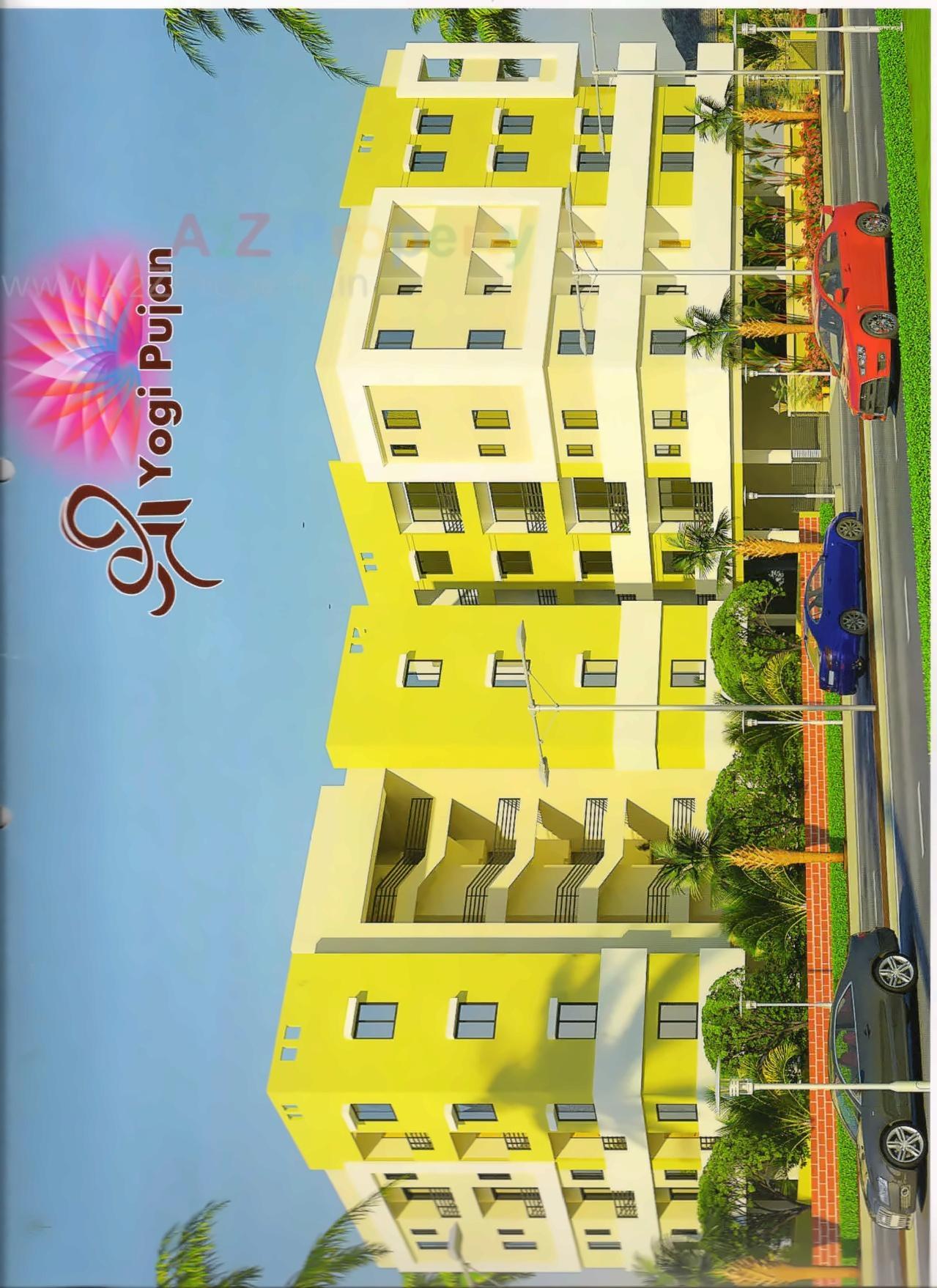 3D Elevation of real estate project Shree Yogi Pujan located at Anand, Anand, Gujarat