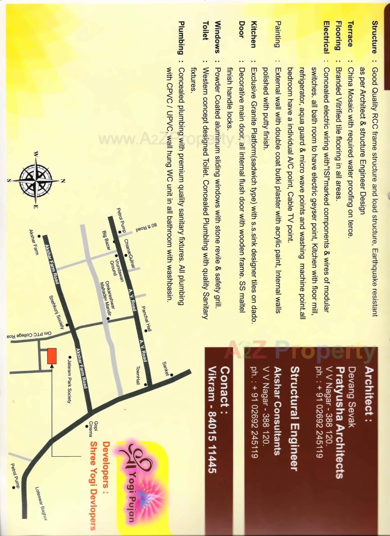  of real estate project Shree Yogi Pujan located at Anand, Anand, Gujarat