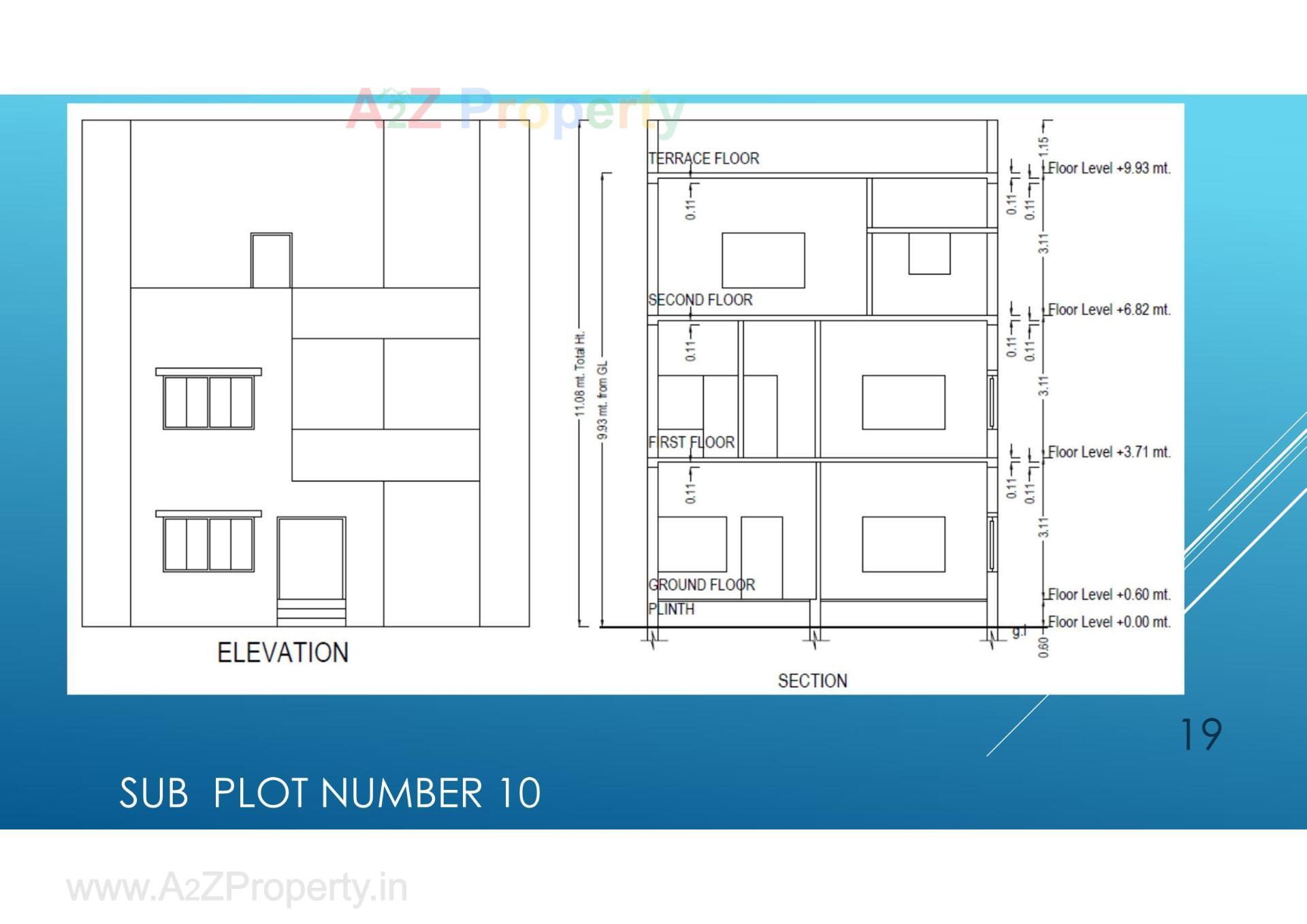 Layout of real estate project Shri Ram Elegance located at Anand, Anand, Gujarat