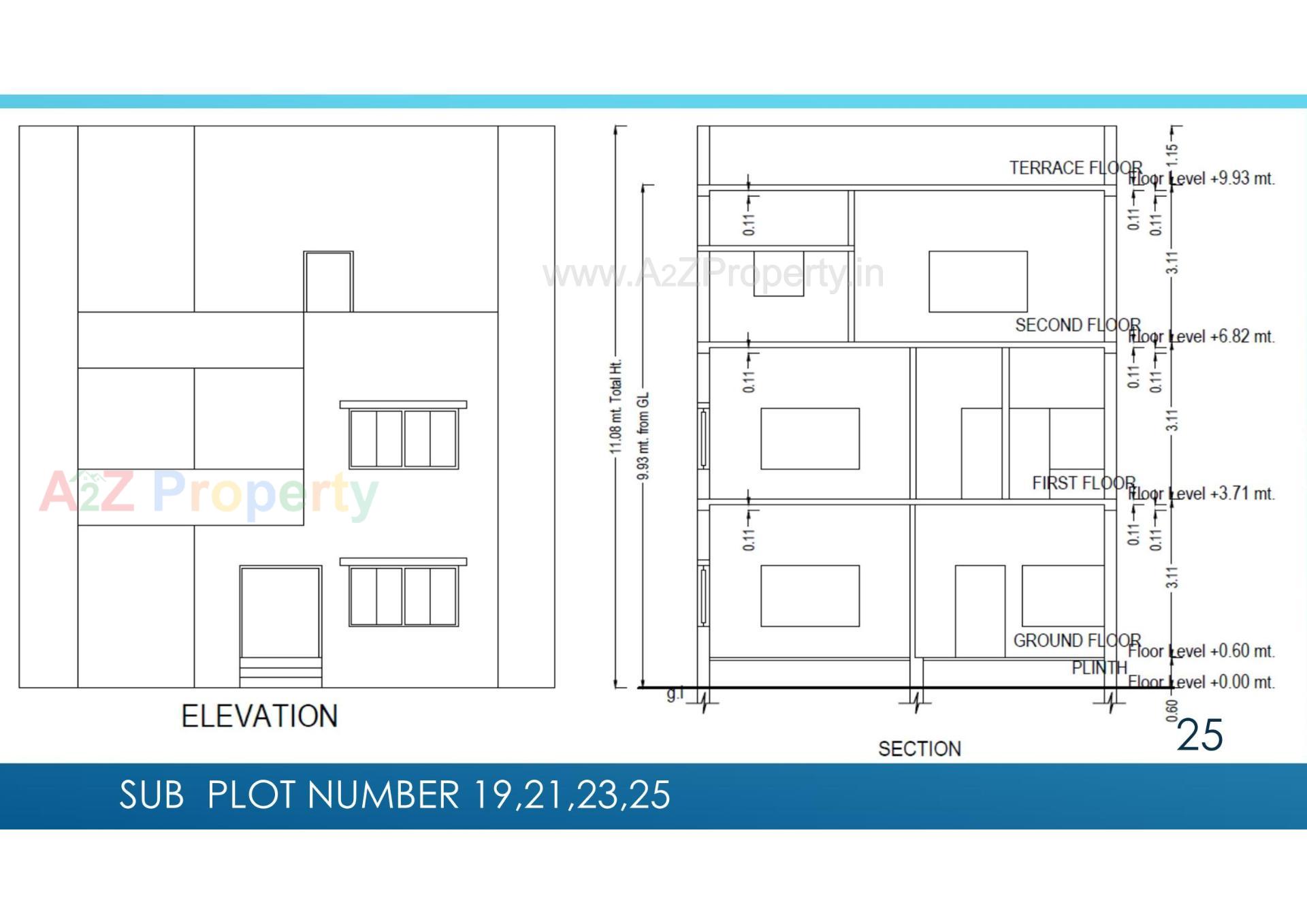 Layout of real estate project Shri Ram Elegance located at Anand, Anand, Gujarat