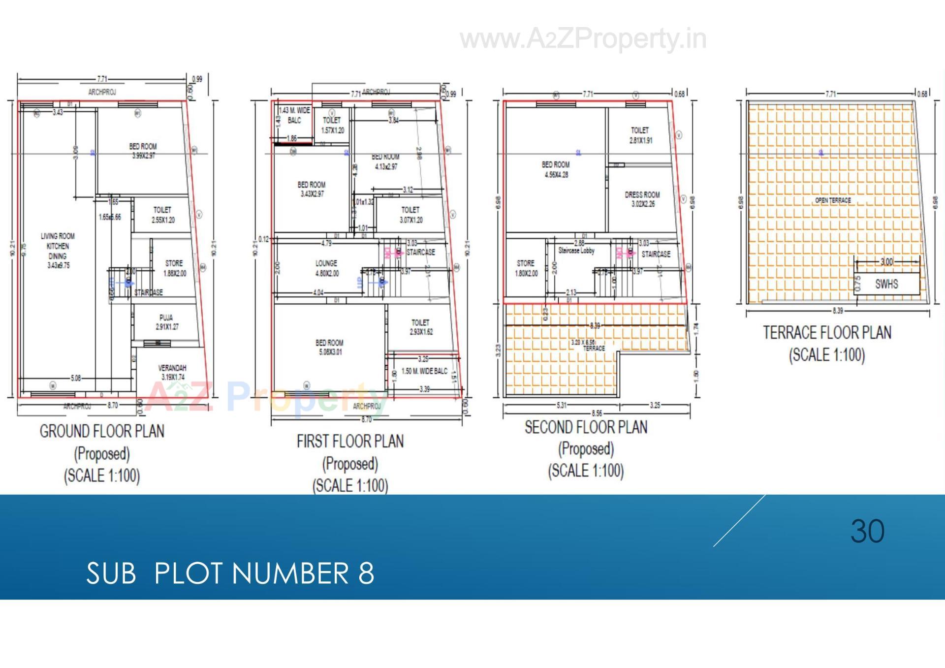 Layout of real estate project Shri Ram Elegance located at Anand, Anand, Gujarat