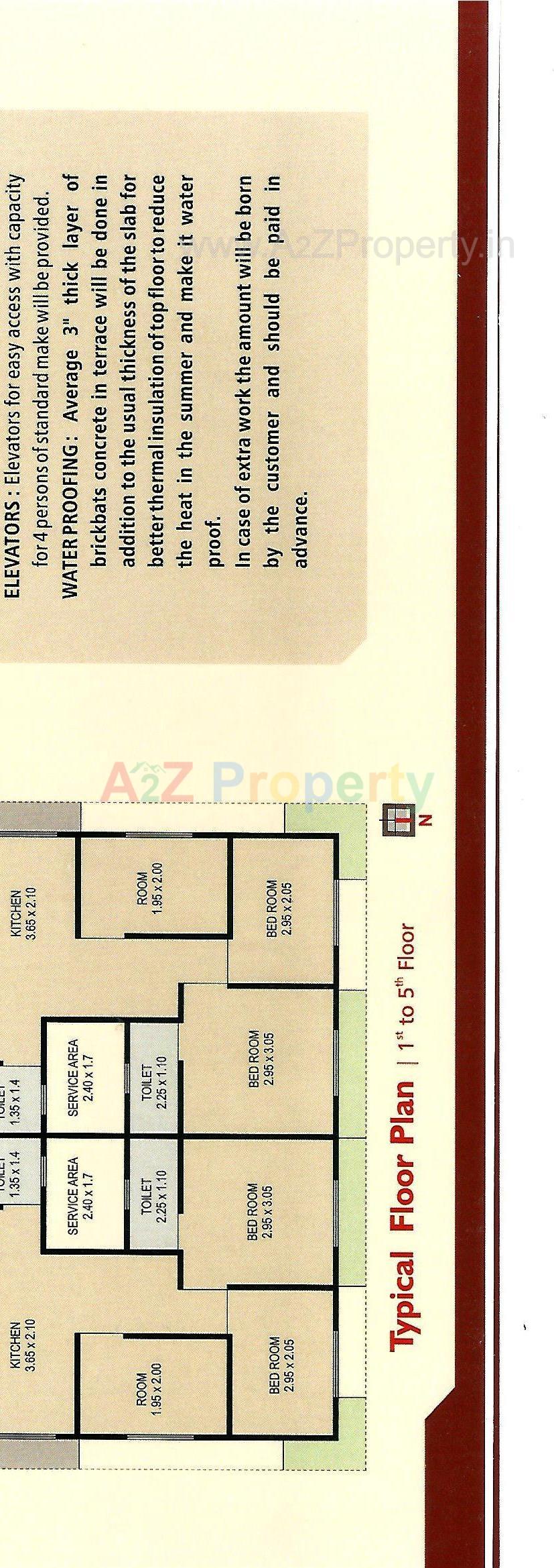 Layout of real estate project Shri Ram Kunj located at Vallabhvidhyanagar, Anand, Gujarat