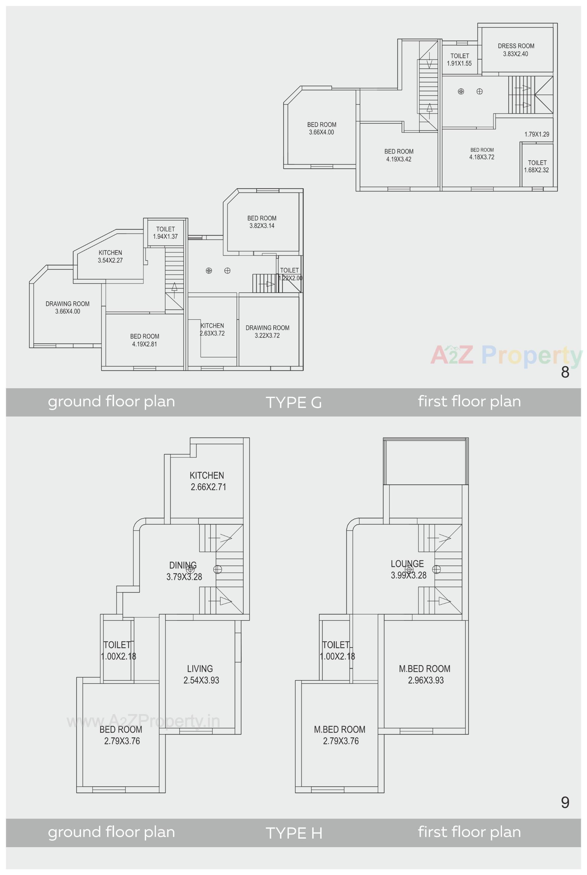 Layout of real estate project Shyam Residency located at Karamsad, Anand, Gujarat