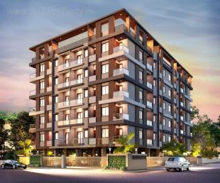 Elevation of real estate project Shyam Shikhar located at V-v-nagar, Anand, Gujarat