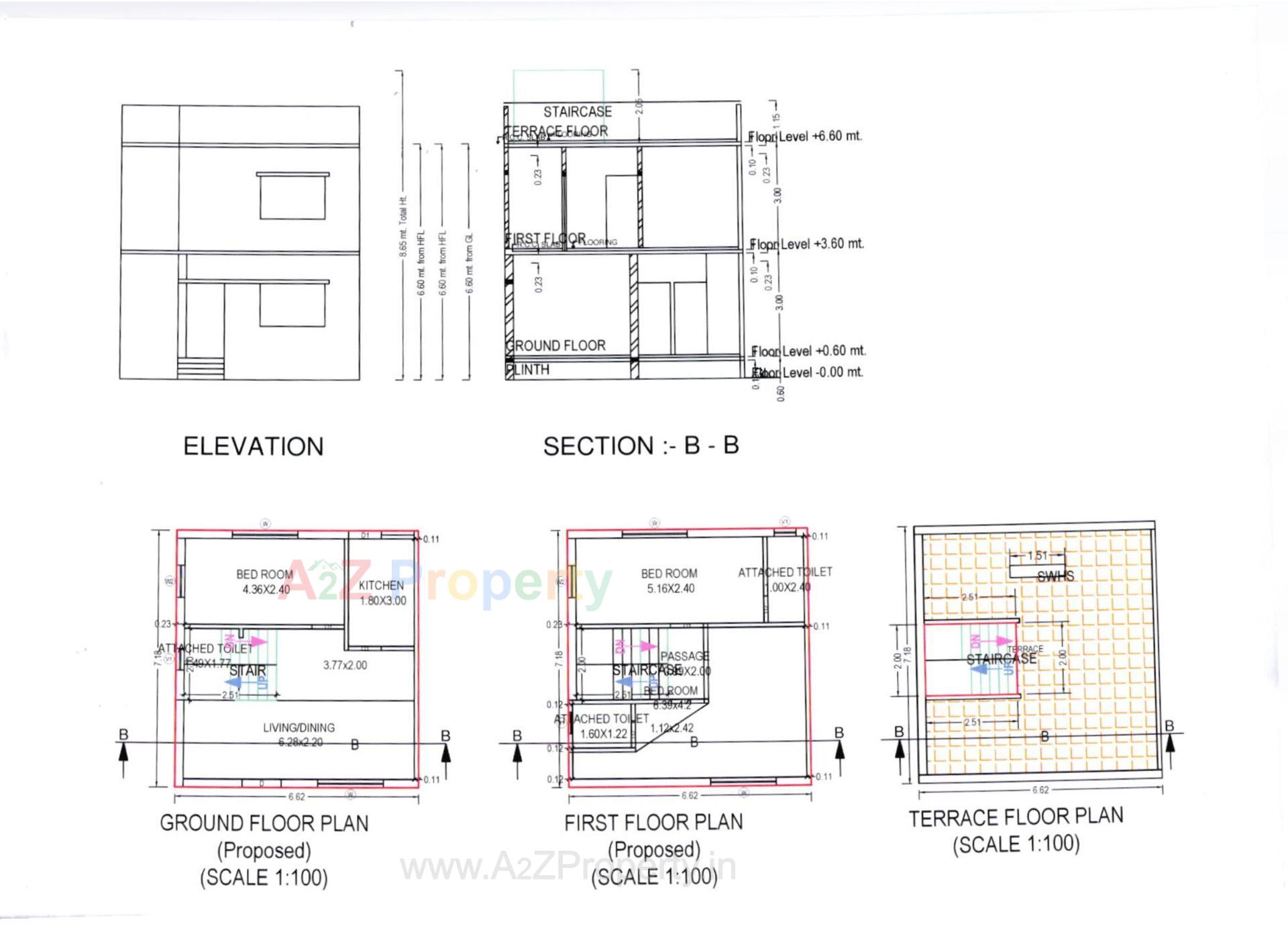 Layout of real estate project Siddhi Vinayak Bungalows located at Anand, Anand, Gujarat