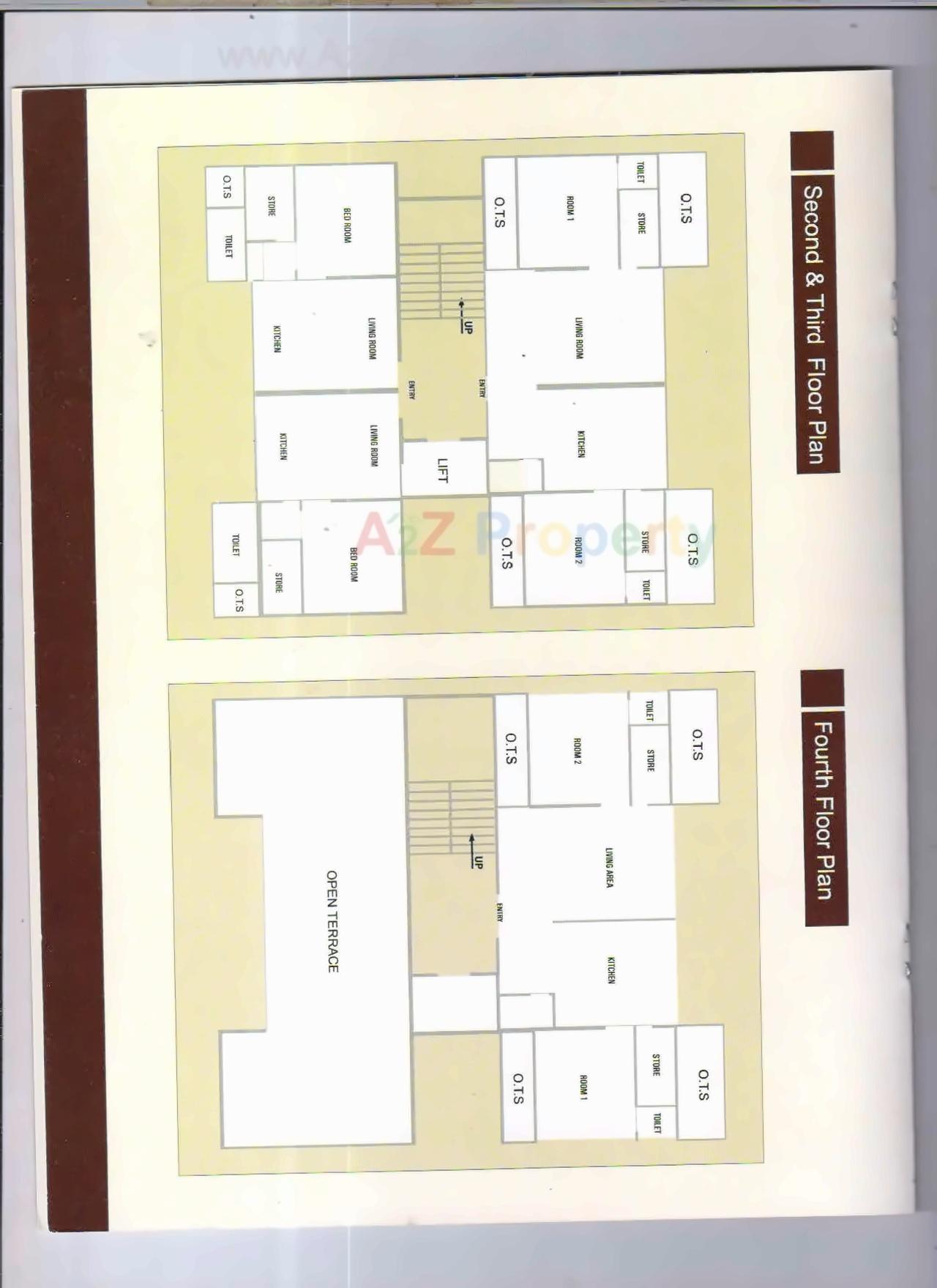 Layout of real estate project Square One located at Vallabh-vidhyanagar, Anand, Gujarat